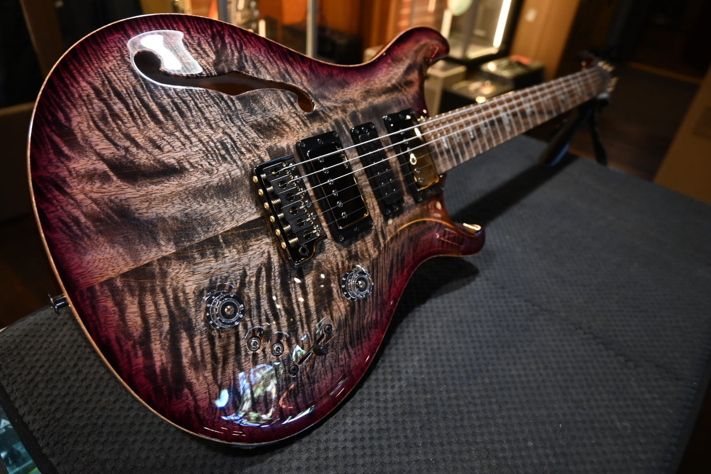 PRS Special Semi-Hollow Mango Limited Edition - Charcoal Purple Burst Guitar #5254