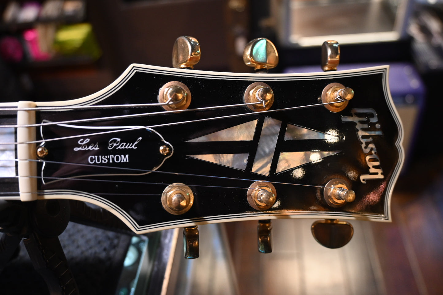 Gibson Les Paul Custom Historic Florentine 2002 - Emberglow Guitar #2058