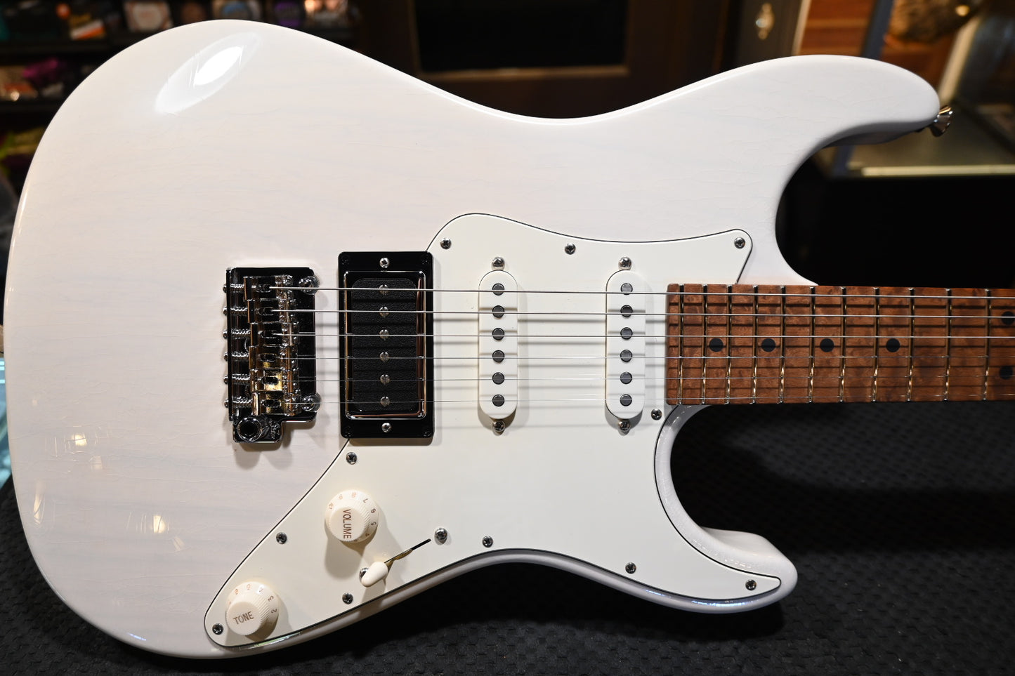 Suhr Pete Thorn Signature Series Traditional 90 - Trans White Guitar #9364 USED