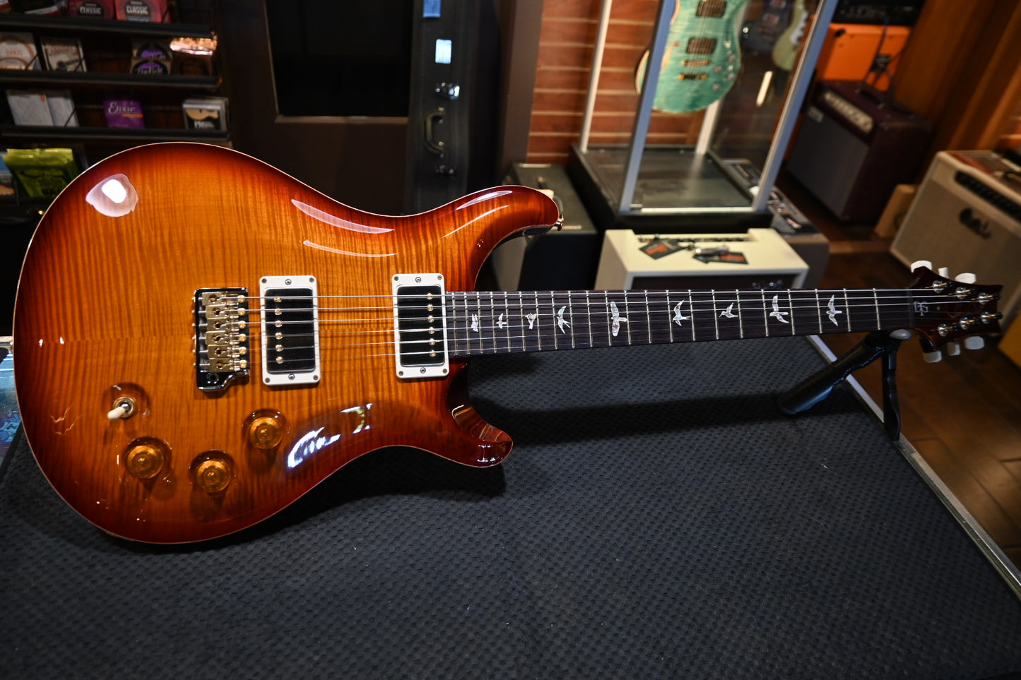 PRS DGT 10-Top 2024 - Dark Cherry Sunburst Guitar #6034 - Danville Music