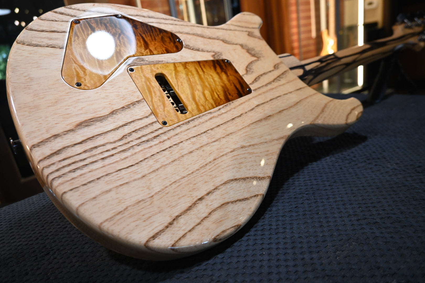 PRS Private Stock DGT Pale Moon Ebony - Sandstorm Dragon’s Breath Guitar #12248 - Danville Music