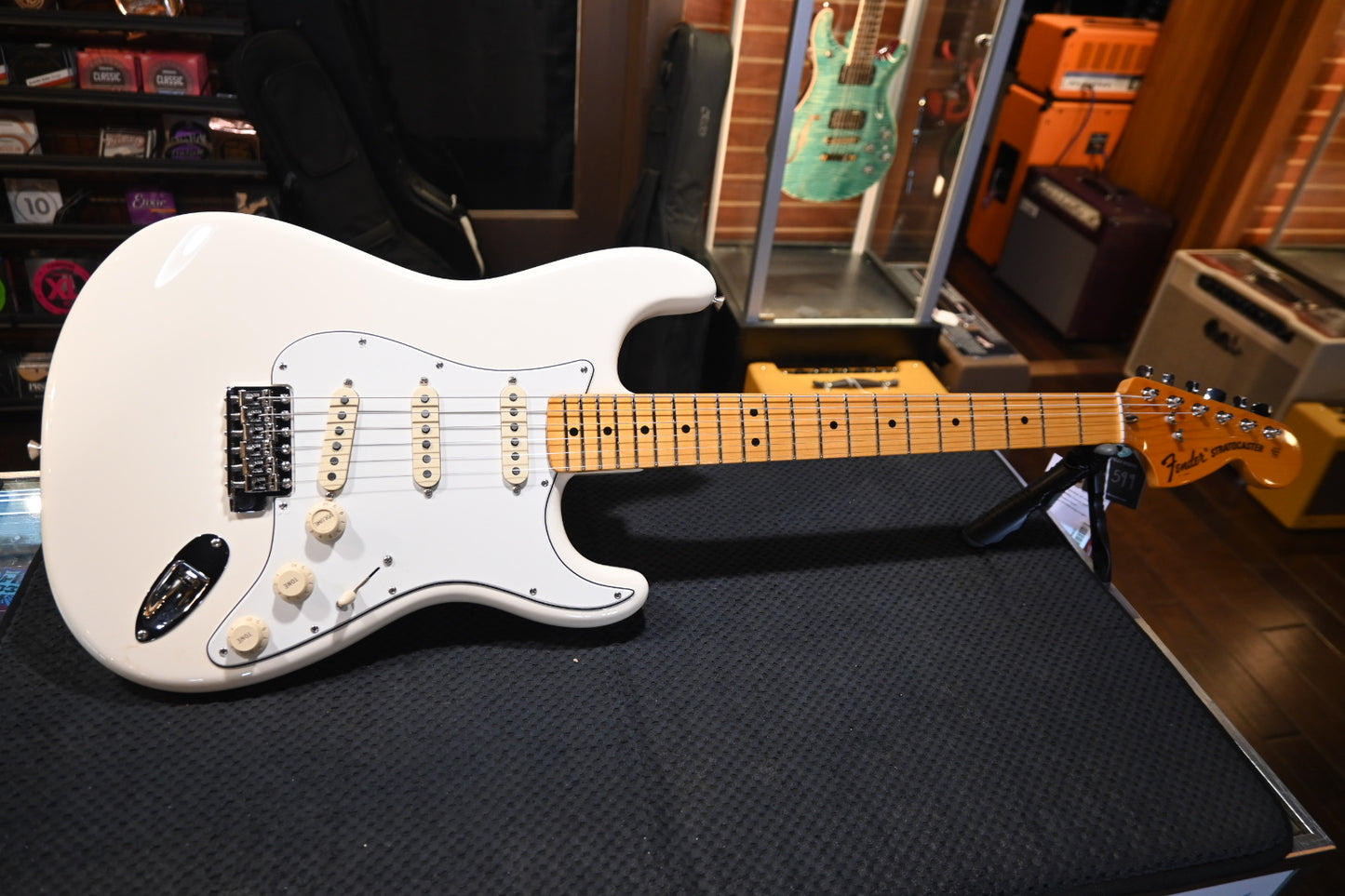 Fender Limited Edition American Vintage II 1973 Stratocaster - Olympic White Guitar #7069 - Danville Music