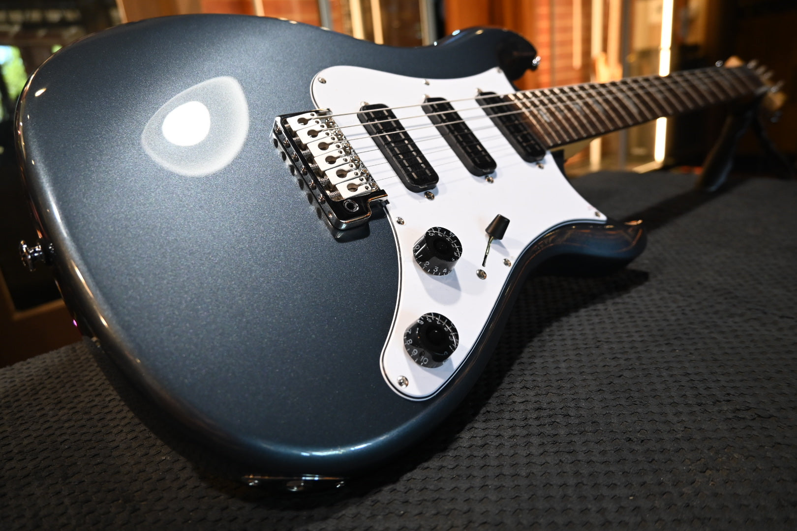PRS SE NF3 Rosewood - Gun Metal Grey Guitar #5534 USED - Danville Music
