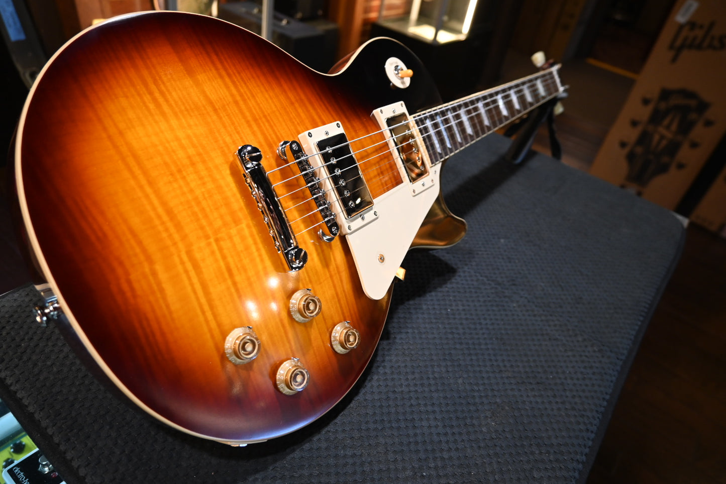 Epiphone Inspired by Gibson Custom 1959 Les Paul Standard Reissue - Washed Bourbon Burst Guitar #7480