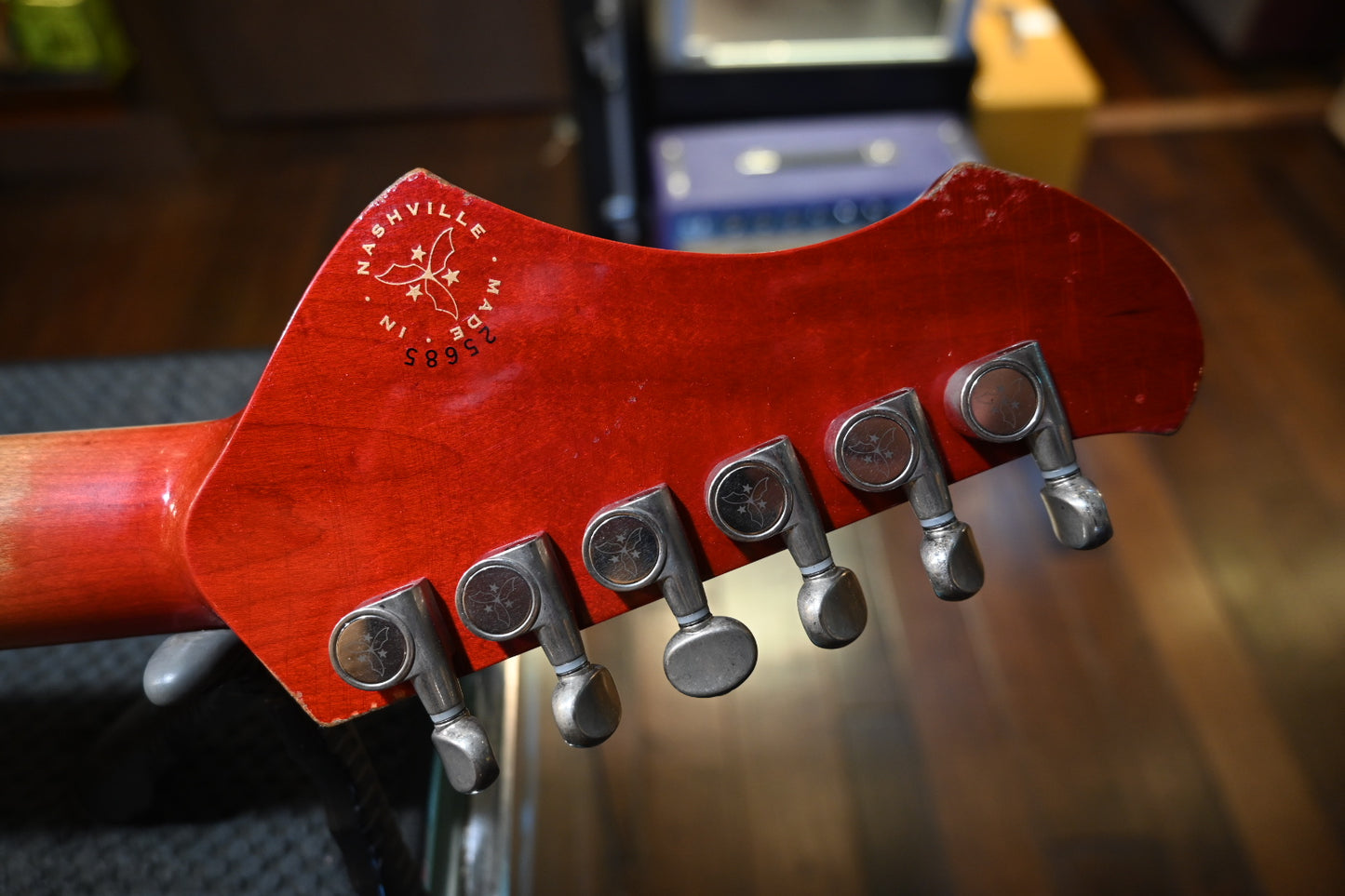 Novo Chambered Serus P2 Dealer Limited - Faded Tea Burst Guitar #5685