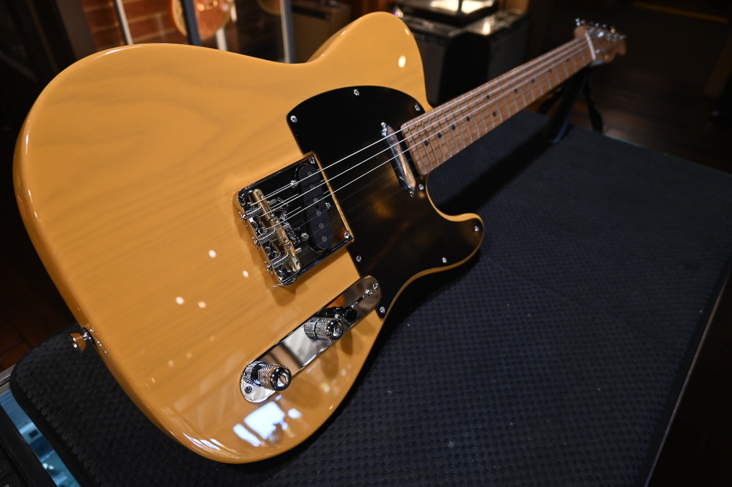 Fender Dealer Exclusive American Professional II Roasted Maple Neck Custom Shop Pickups - Butterscotch Blonde #3659 - Danville Music