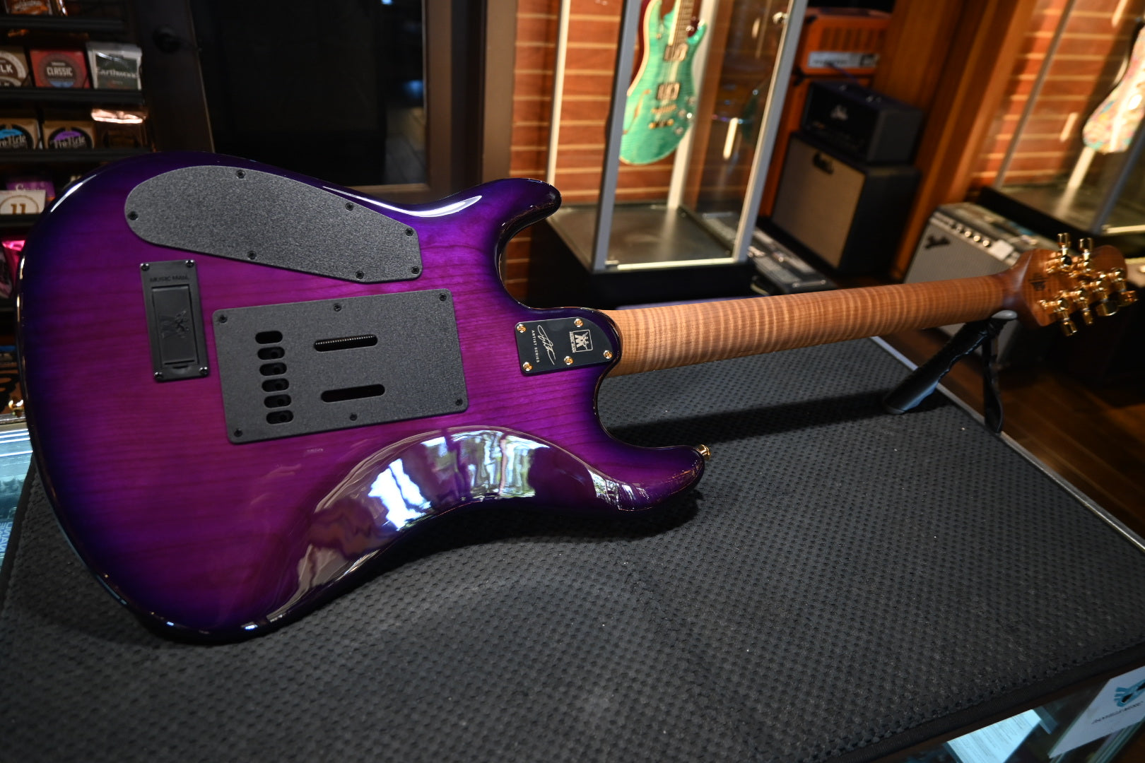 Music Man Jason Richardson Signature Cutlass - Majora Purple Guitar #2707 - Danville Music