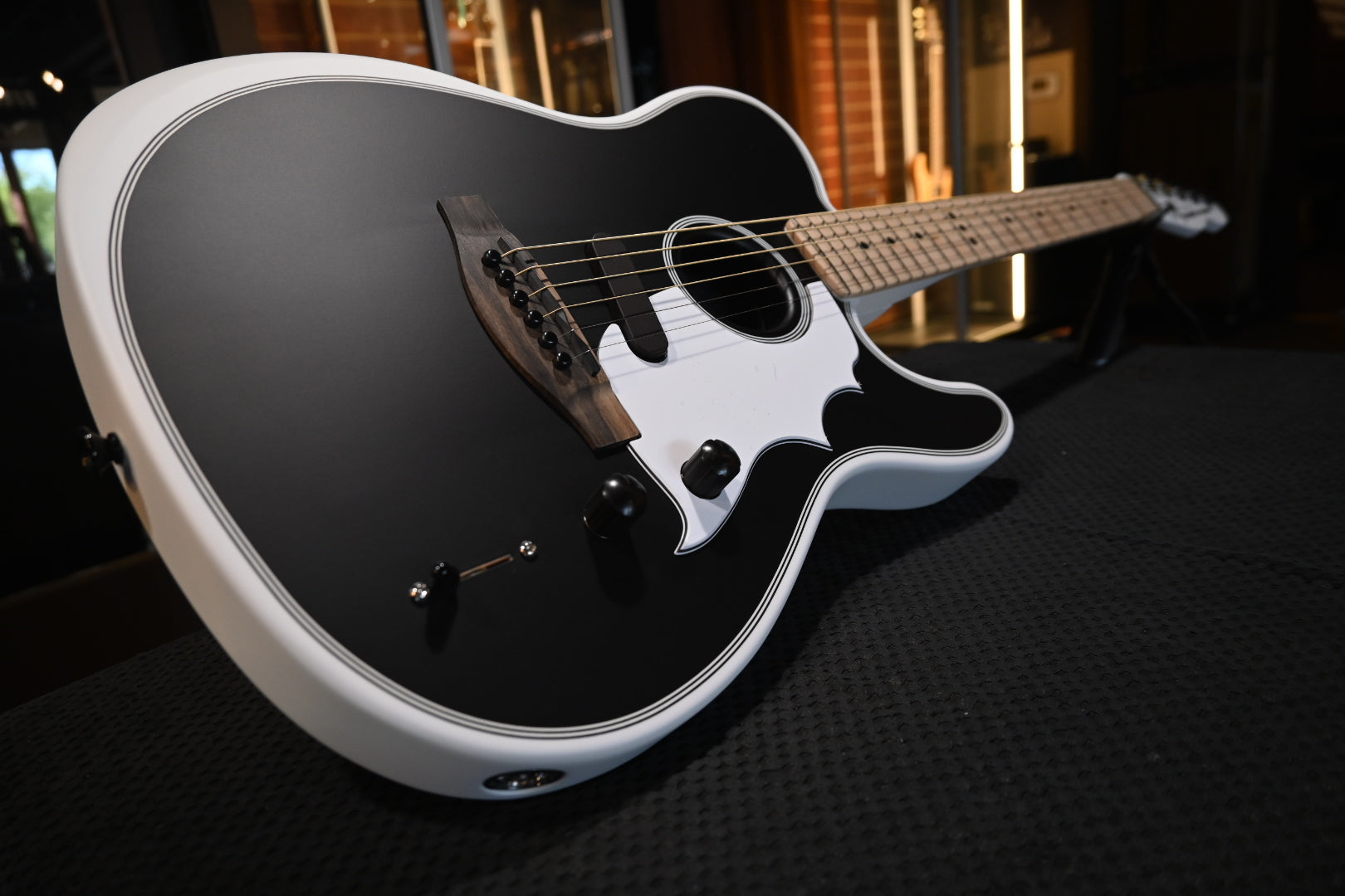 Fender Jack Whit Signature Triplesonic - Arctic White Guitar - Danville Music