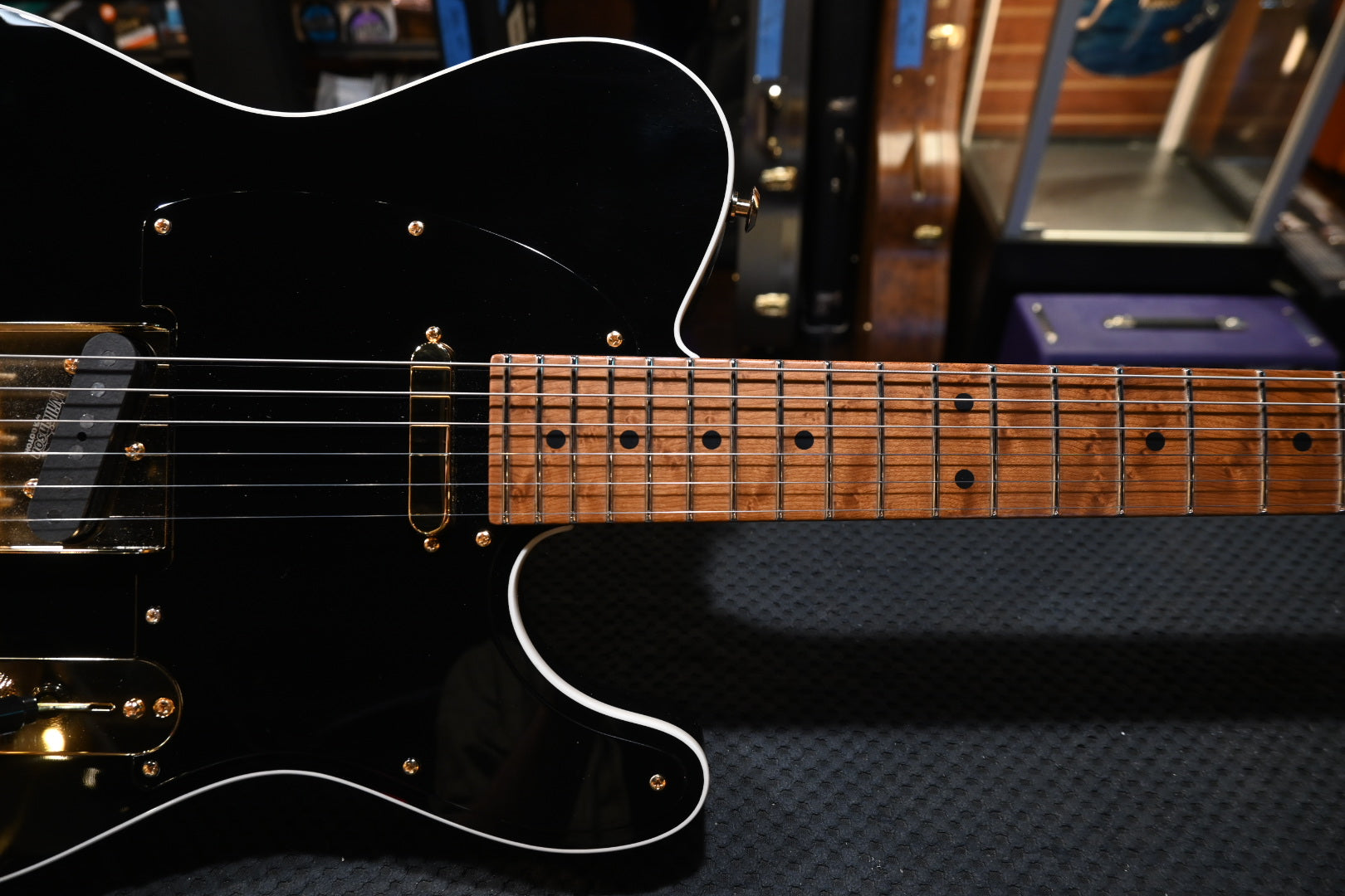 Suhr Asato Signature Series Classic T - Black Guitar #5570 - Danville Music