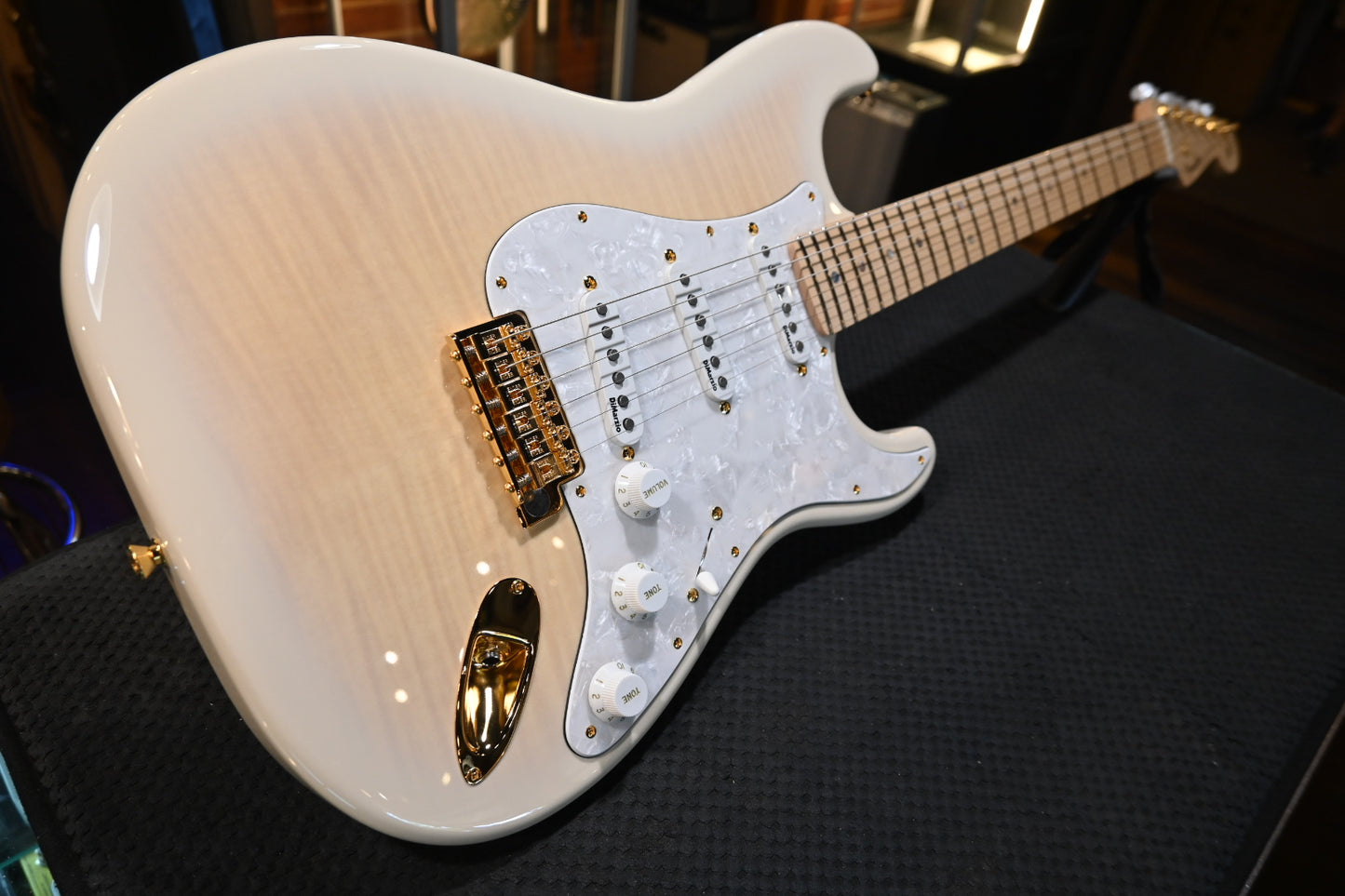 Fender Richie Kotzen Stratocaster - Transparent White Burst Guitar #1207 - Danville Music