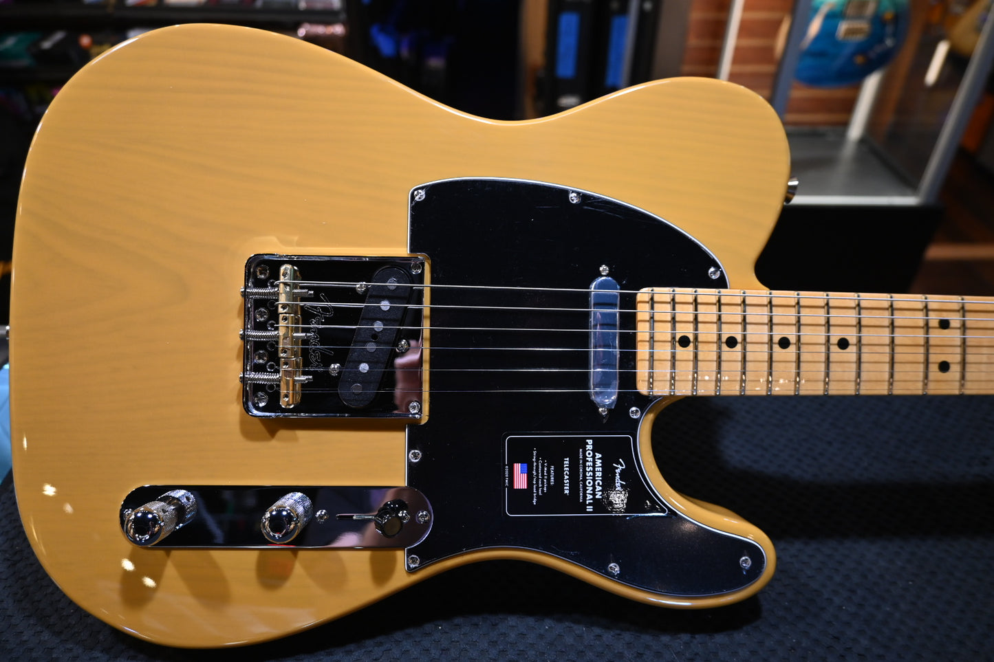Fender American Professional II Telecaster - Butterscotch Blonde Guitar #0984 - Danville Music