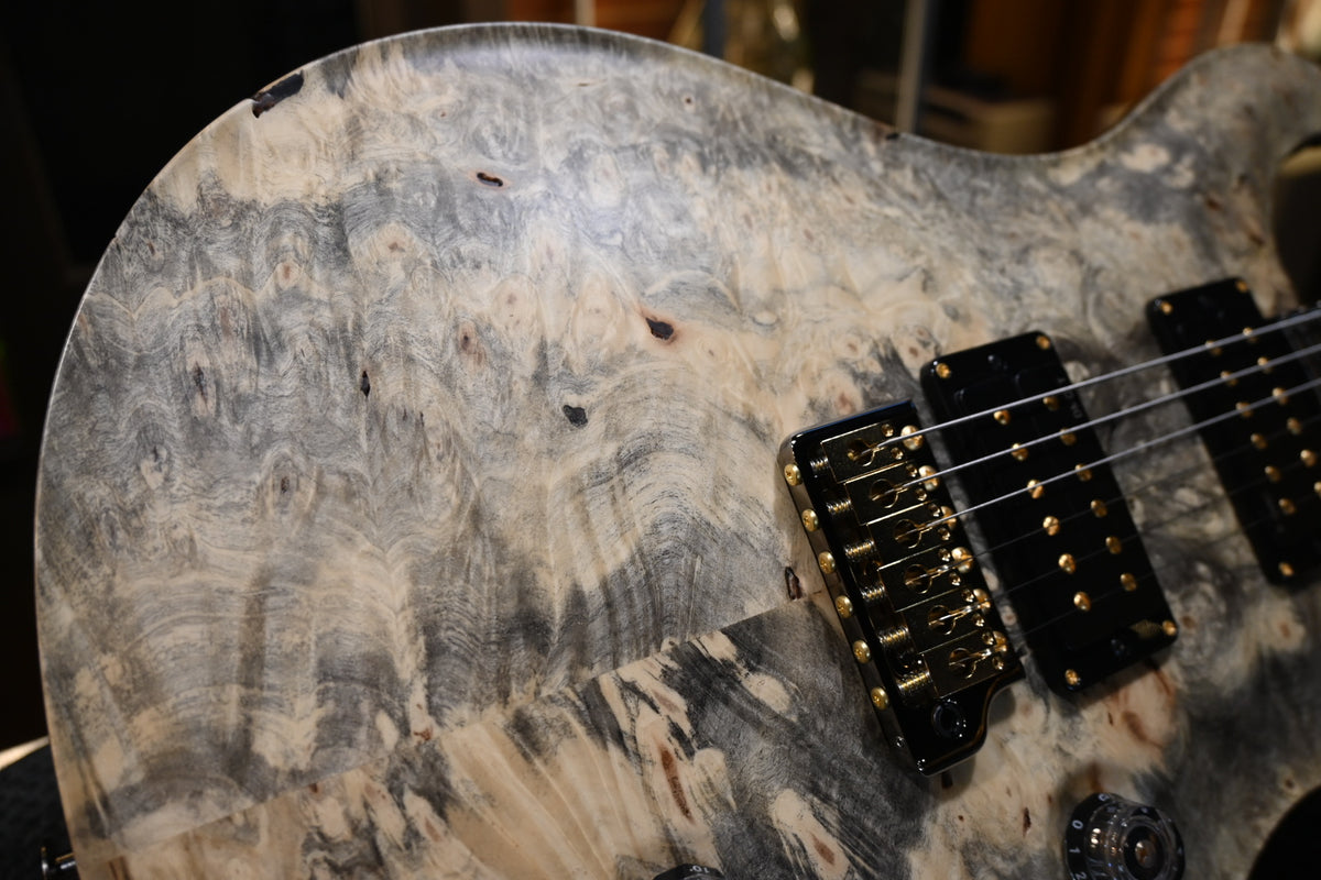 PRS Private Stock Custom 24 Gothic Buckeye Burl - Natural Satin Guitar #12250