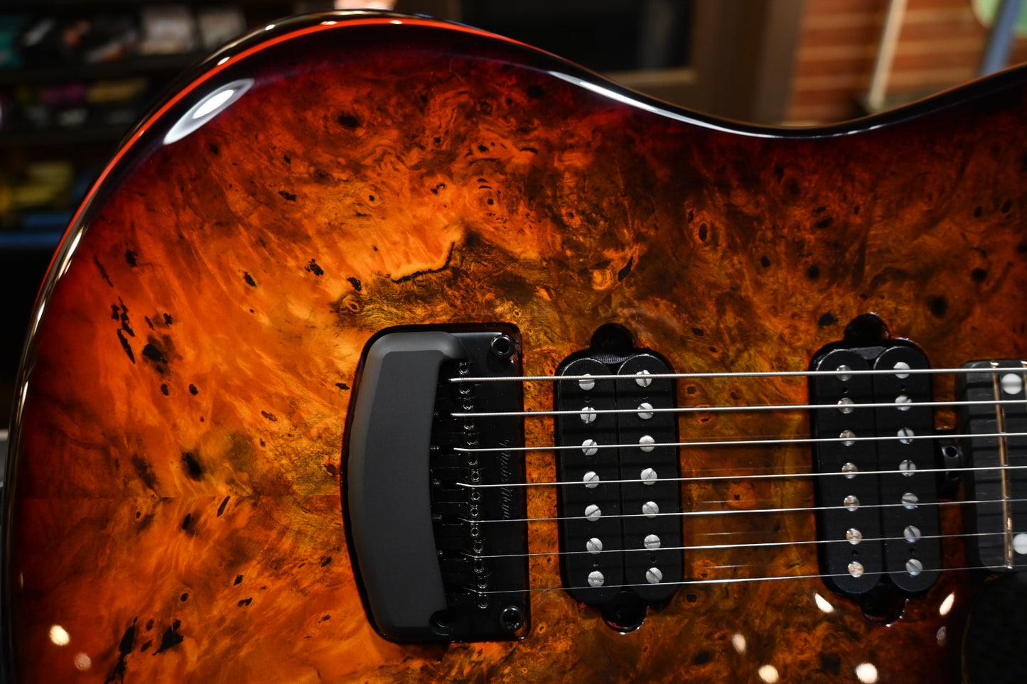 Music Man Jason Richardson 7-String Cutlass HT - Death Mountain Guitar #3530 - Danville Music