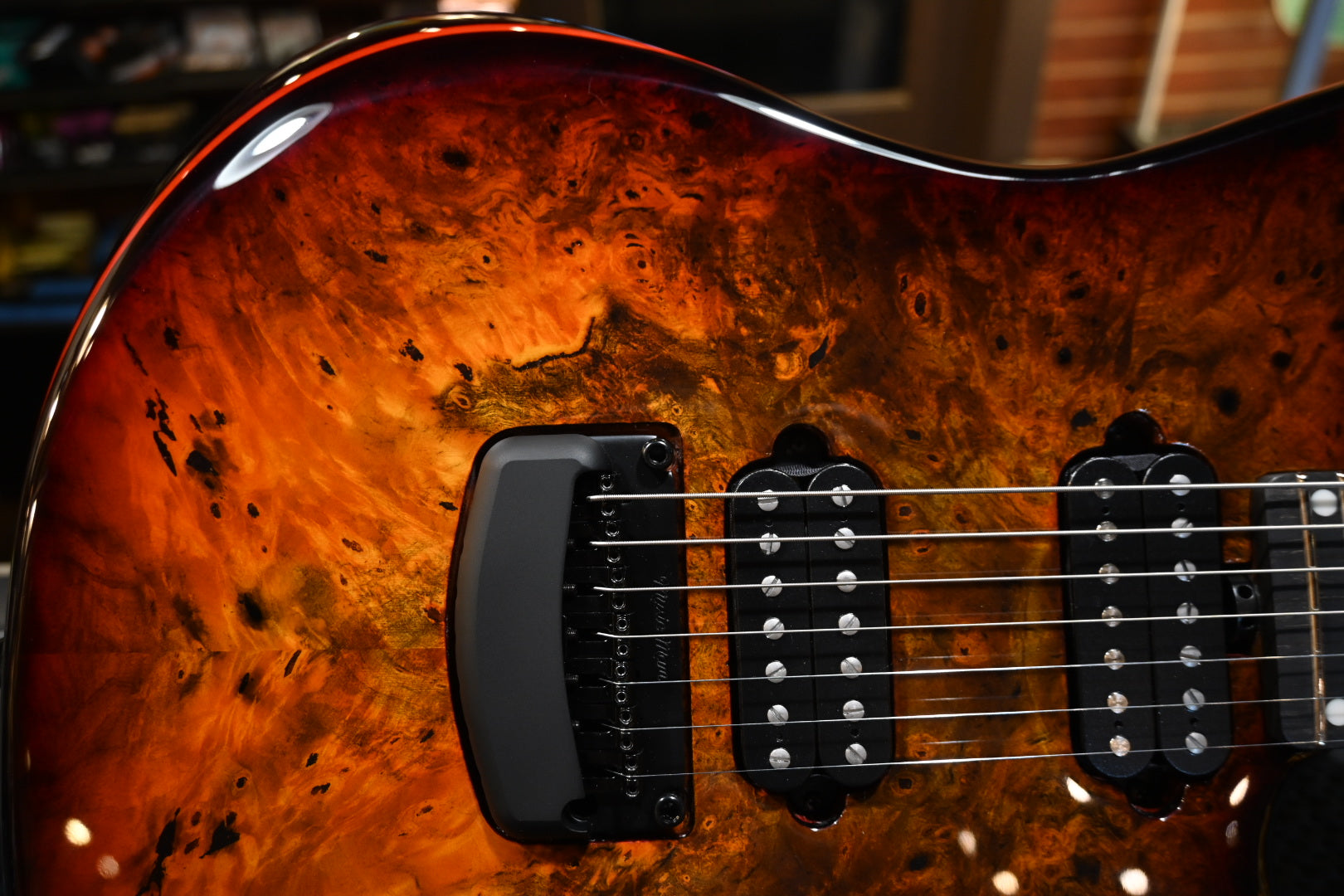 Music Man Jason Richardson 7-String Cutlass HT - Death Mountain Guitar #3530 - Danville Music