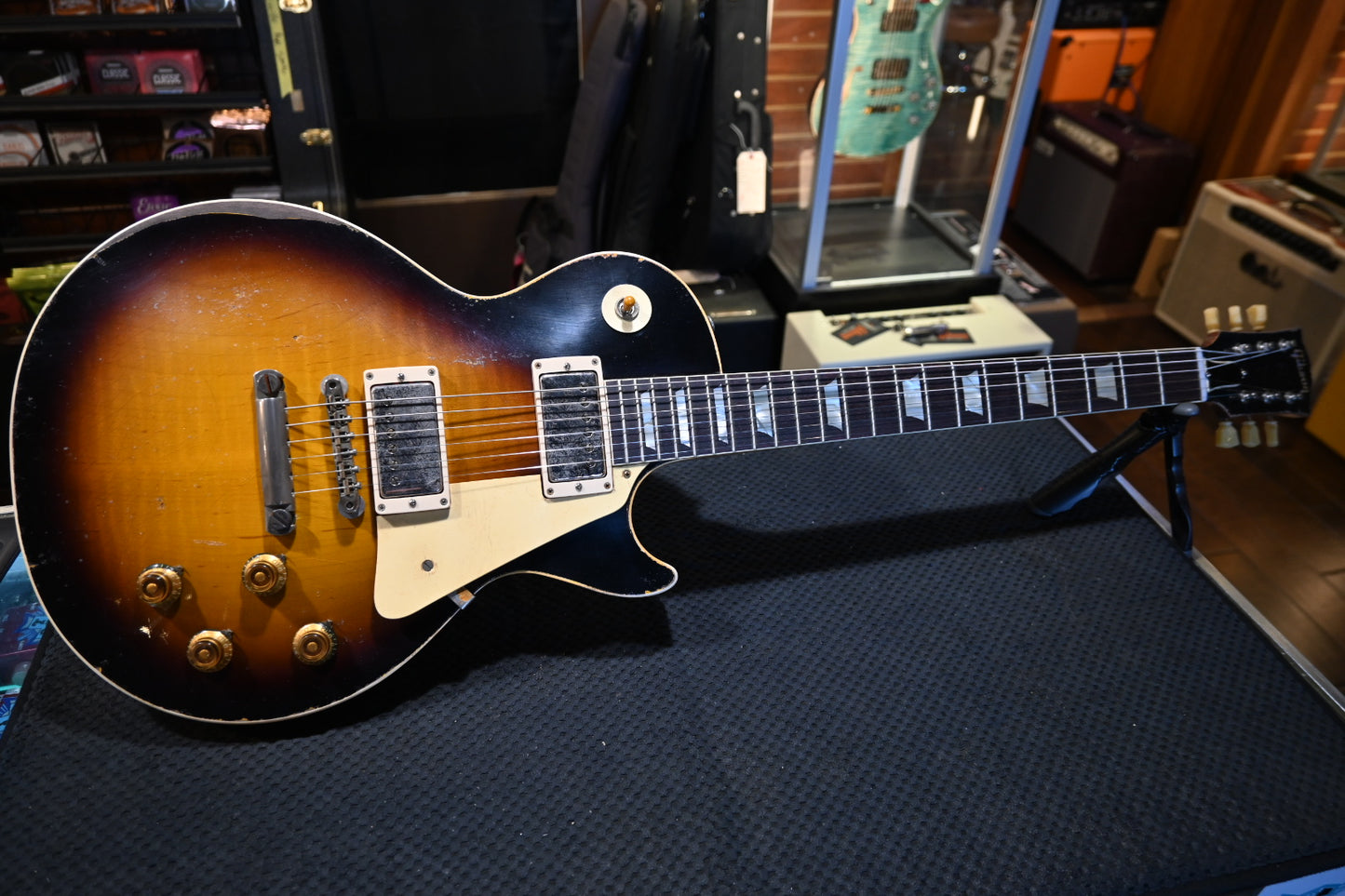 Gibson Custom Shop 1959 Les Paul Standard Reissue Murphy Lab Ultra Heavy Aged - Kindred Burst Guitar #3498 - Danville Music
