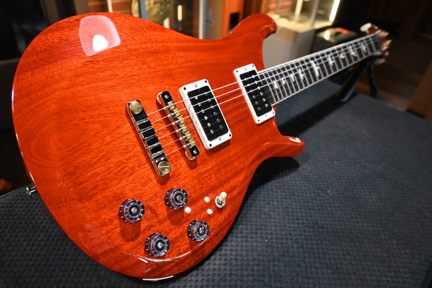 PRS Wood Library S2 McCarty 594 Thinline - Orange Guitar #8427