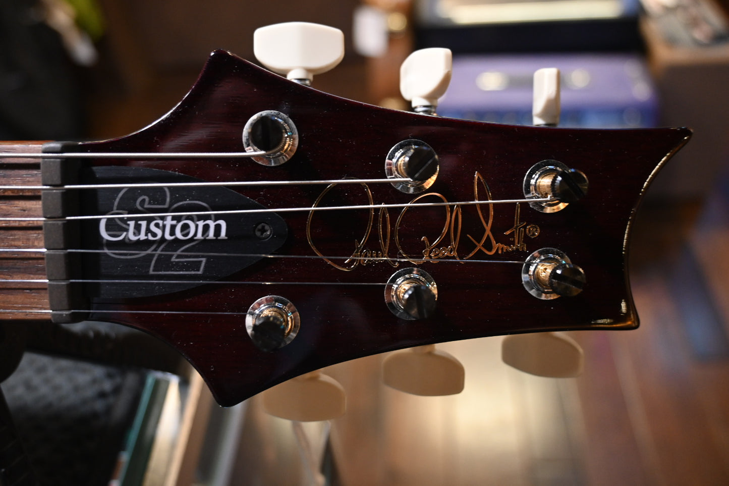 PRS S2 Custom 24 - Dark Cherry Sunburst Guitar #2300