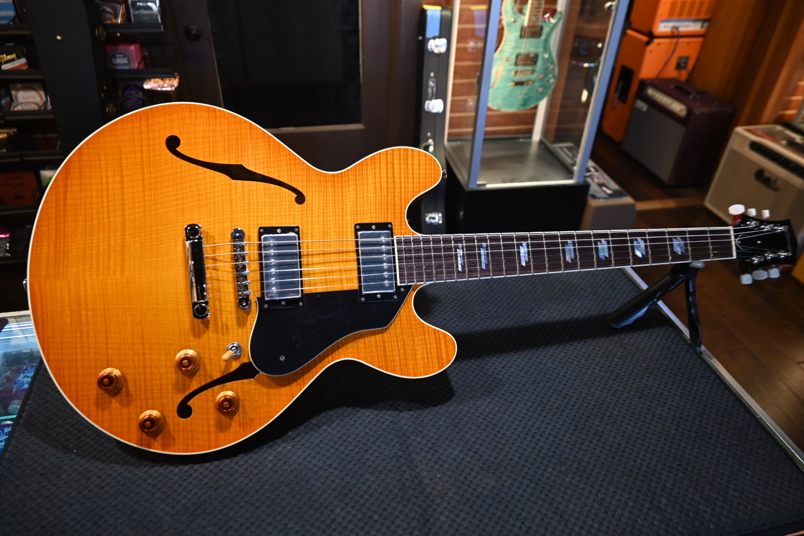 Collings I-35 - Amber Sunburst Guitar #1277 - Danville Music