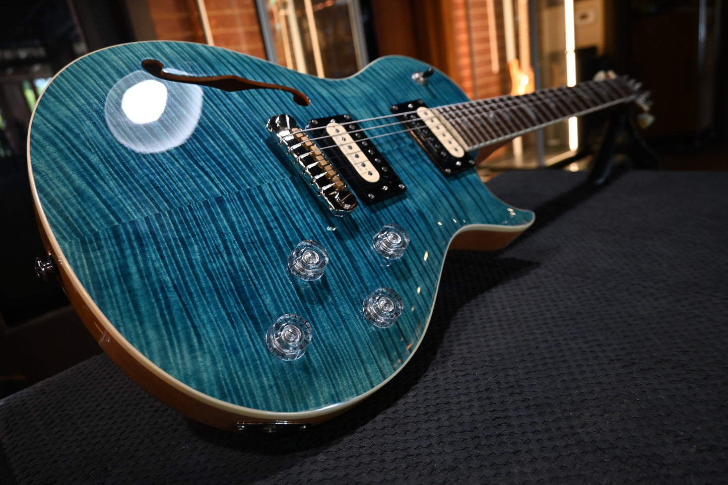 PRS SE Zach Myers - Myers Blue Guitar #0597 USED - Danville Music