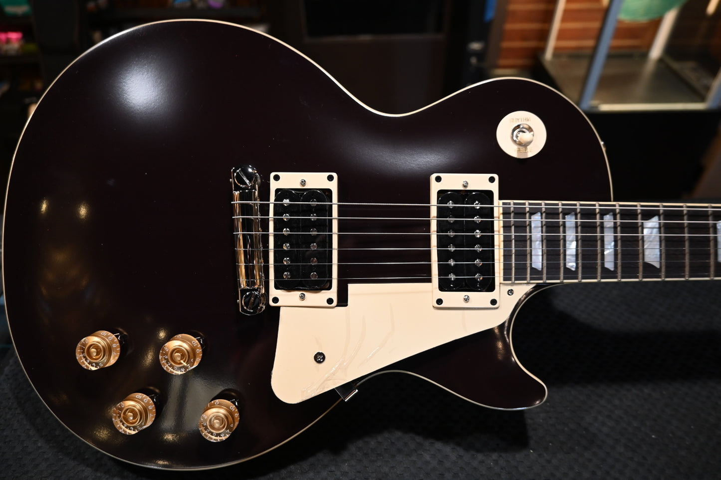 Epiphone Jeff Beck Les Paul Limited Edition - Oxblood Guitar #7455 - Danville Music
