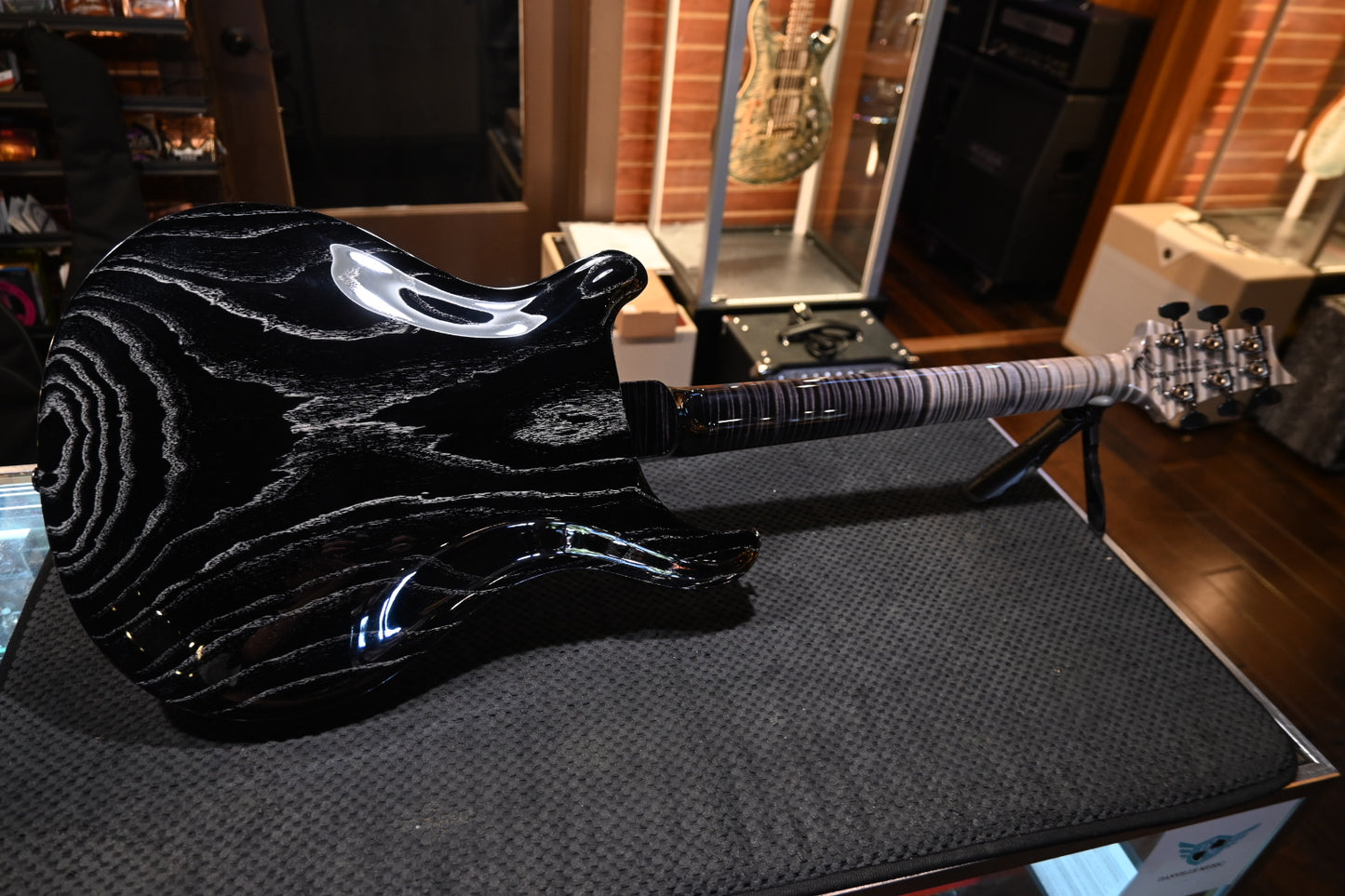 PRS Private Stock 30th Anniversary ‘Birds of a Feather’ Hollowbody I Limited - Frostbite Glow Guitar #0234