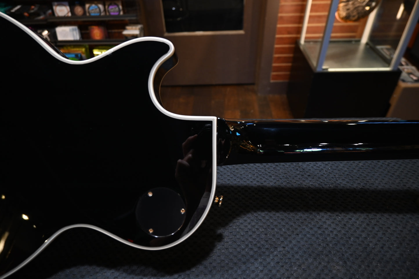 Epiphone Les Paul Custom Danville Music X Rosati “Unicorn Sparkle” Edition - Ebony Guitar #3353