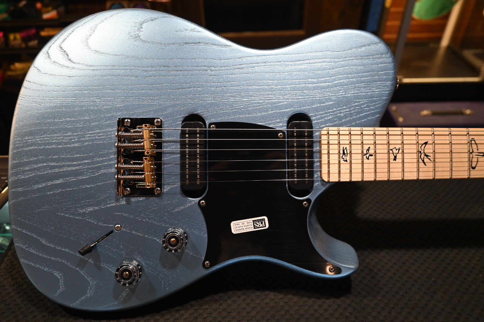 PRS NF 53 Satin - Frost Blue Metallic Guitar #7307 - Danville Music
