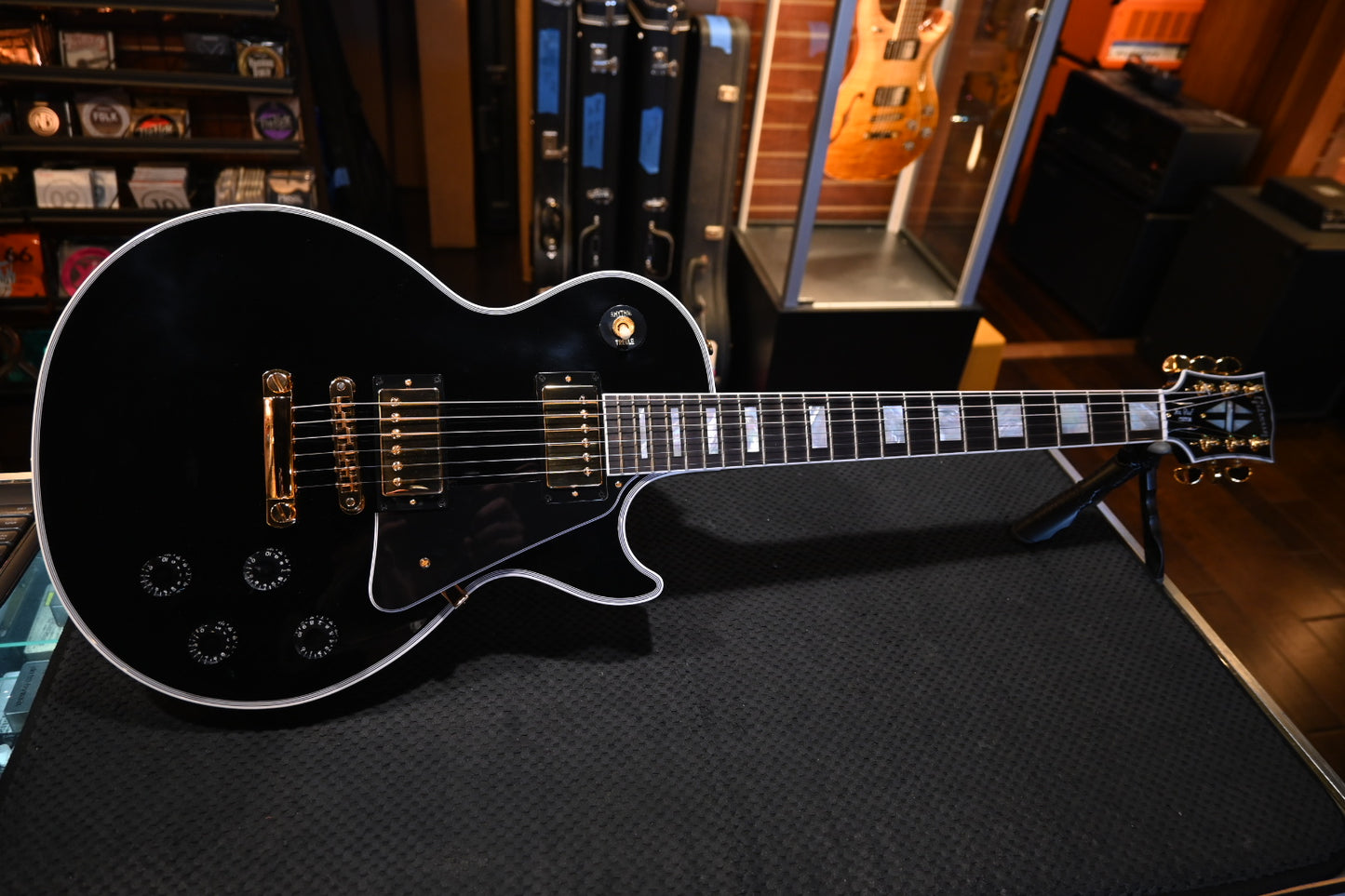 Gibson Custom Shop Les Paul Custom - Ebony Guitar #2988