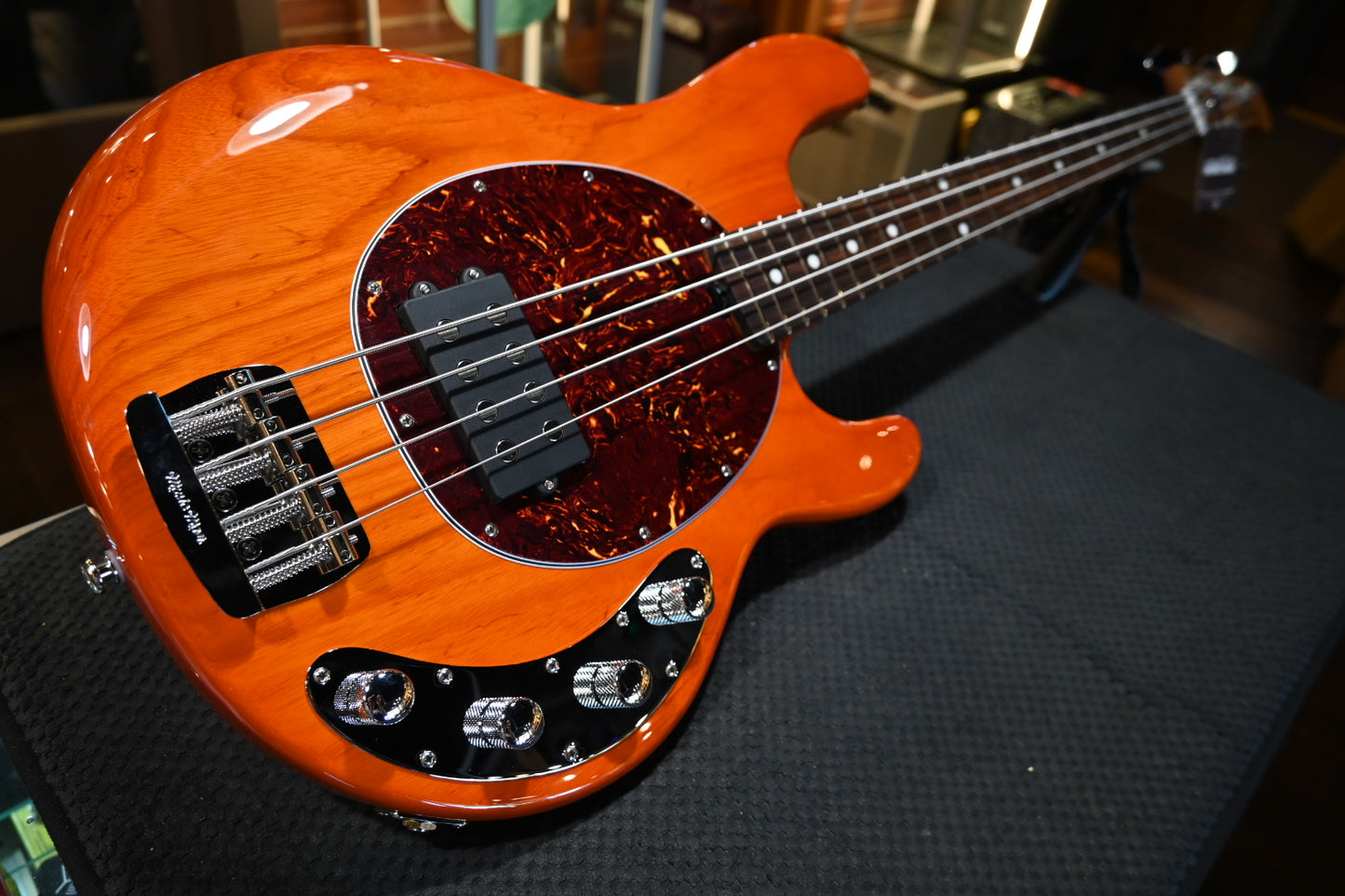 Music Man Stingray Special H - Translucent Orange Bass #9225 - Danville Music