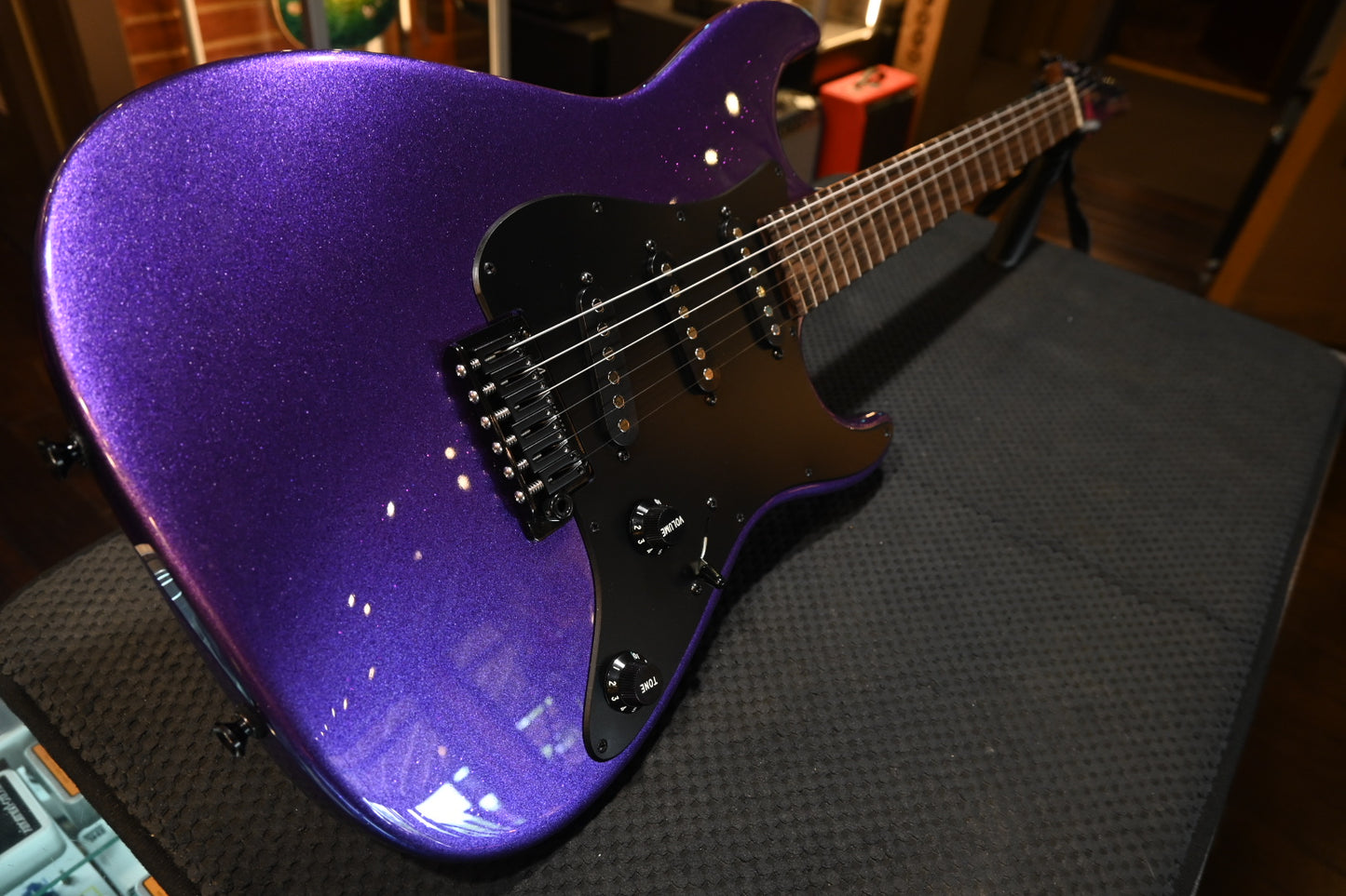 Tom Anderson Classic 2022 - Sparkle Purple Guitar #22MC