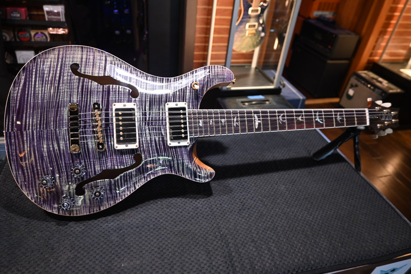 PRS McCarty 594 Hollowbody II 10-Top/Back - Aurora Borealis Guitar #5746
