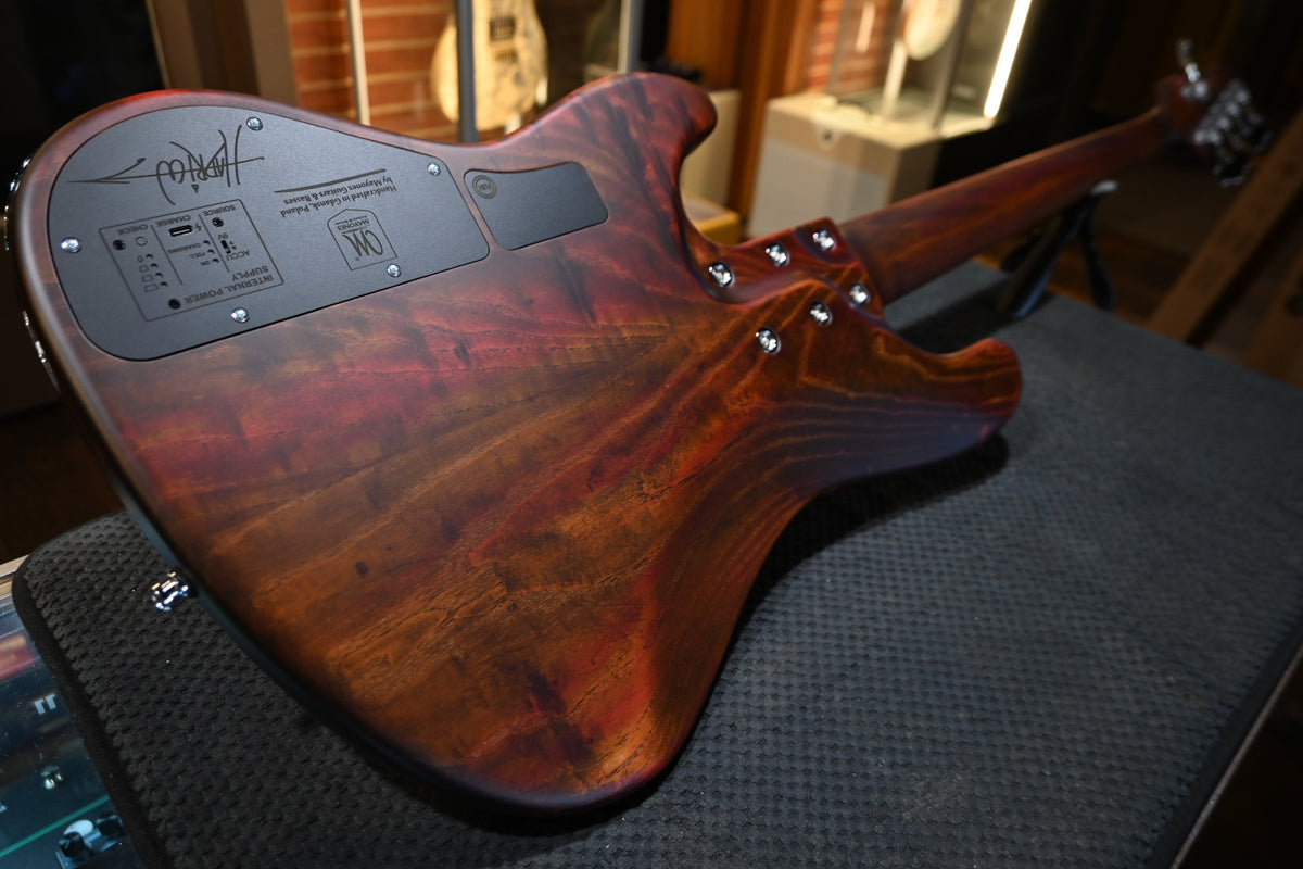 Mayones Jabba HF Antique Brown 5 - Antique Brown Bass #6728