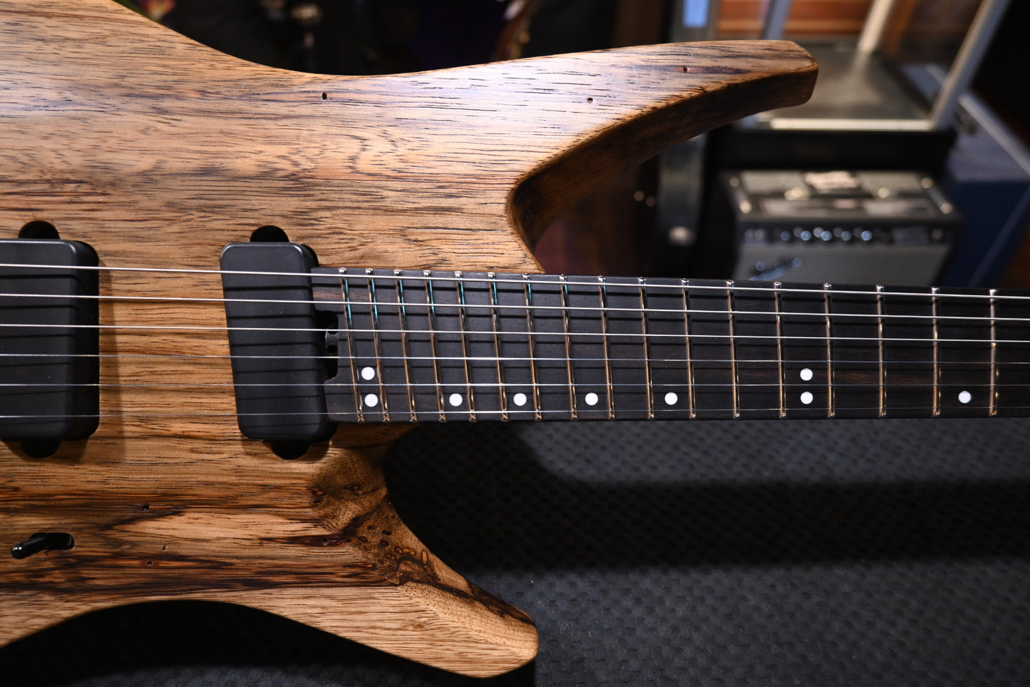 Music Man Kaizen 6 LTD - Black Limba Guitar #2213
