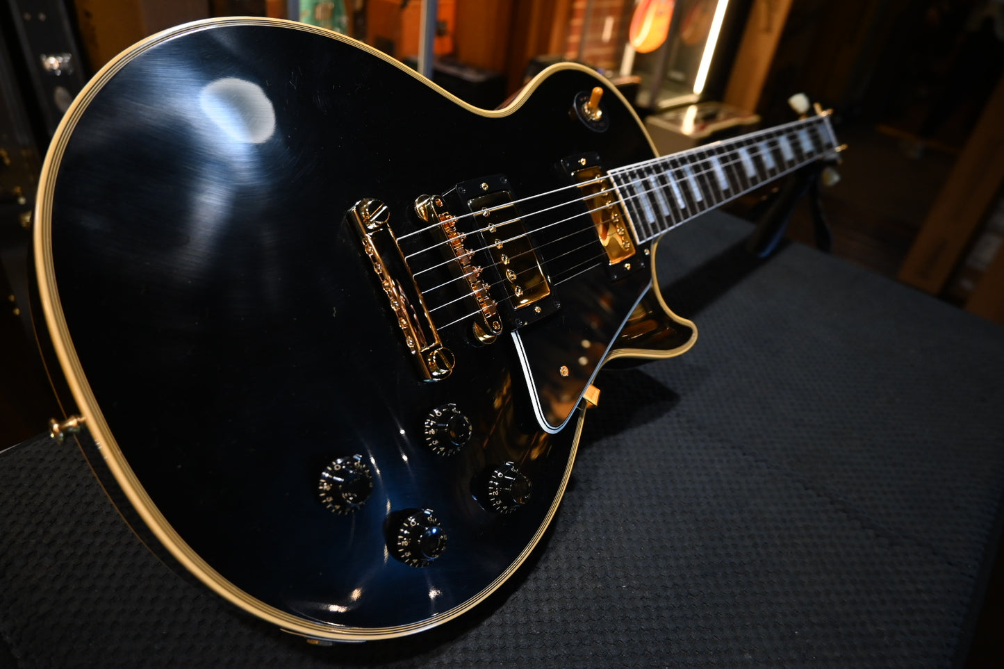 Gibson Custom Shop Les Paul Custom 2-Pickup VOS - Ebony Guitar #1904