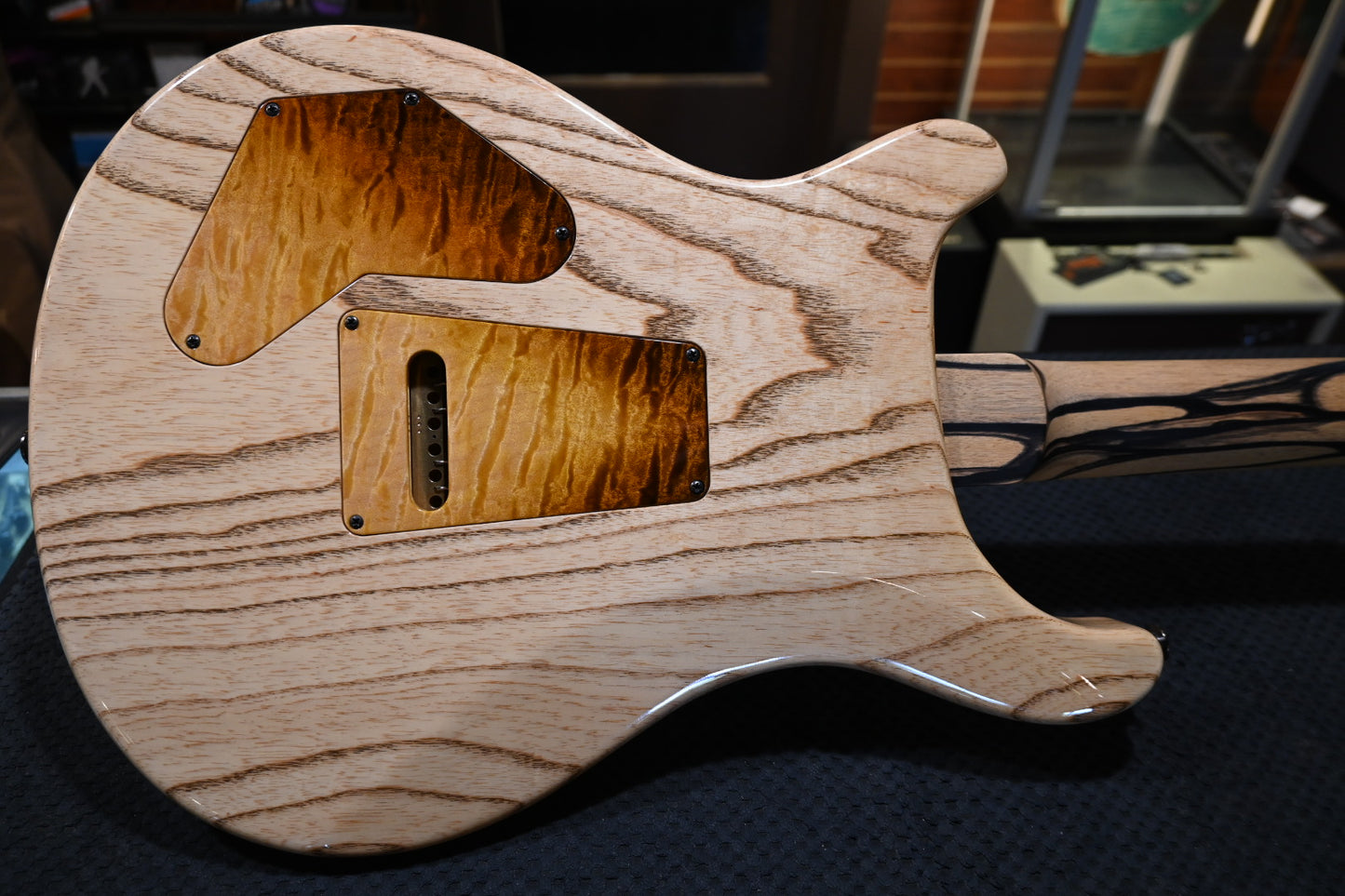 PRS Private Stock DGT Pale Moon Ebony - Sandstorm Dragon’s Breath Guitar #12248 - Danville Music