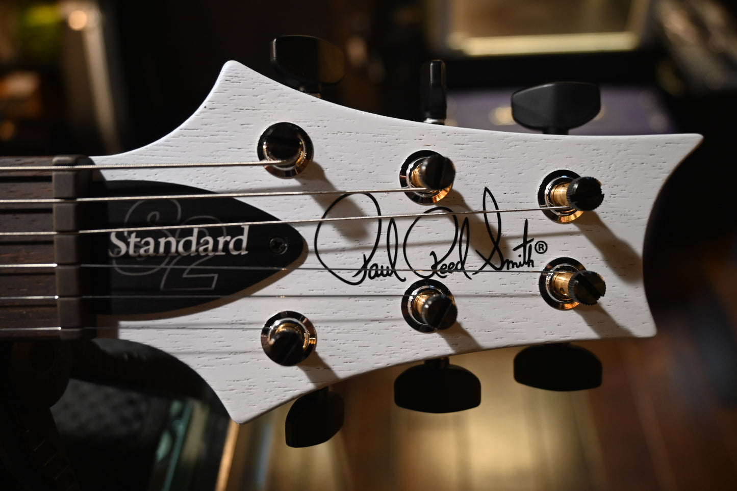 PRS S2 Standard 24 Satin - Pearl White Guitar #2553 - Danville Music