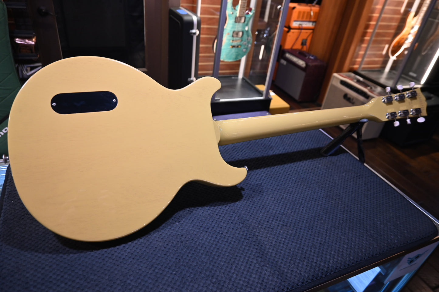 Gibson Les Paul Junior Double Cutaway - TV Yellow Guitar #0120 - Danville Music