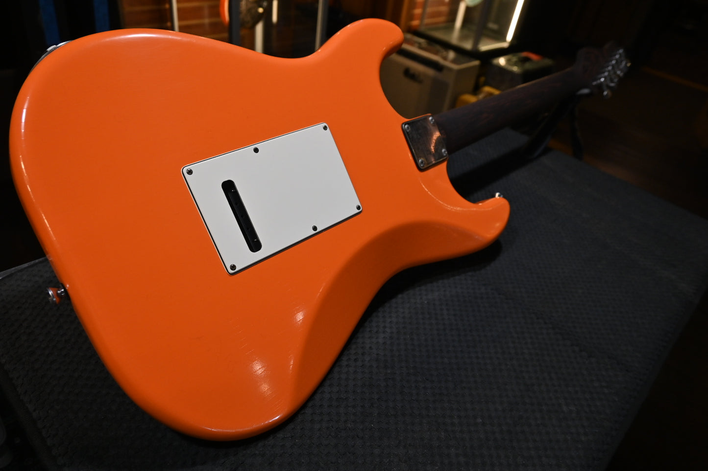 Schecter Nick Johnston USA Signature 2020 - Atomic Orange Nitro Guitar #1014