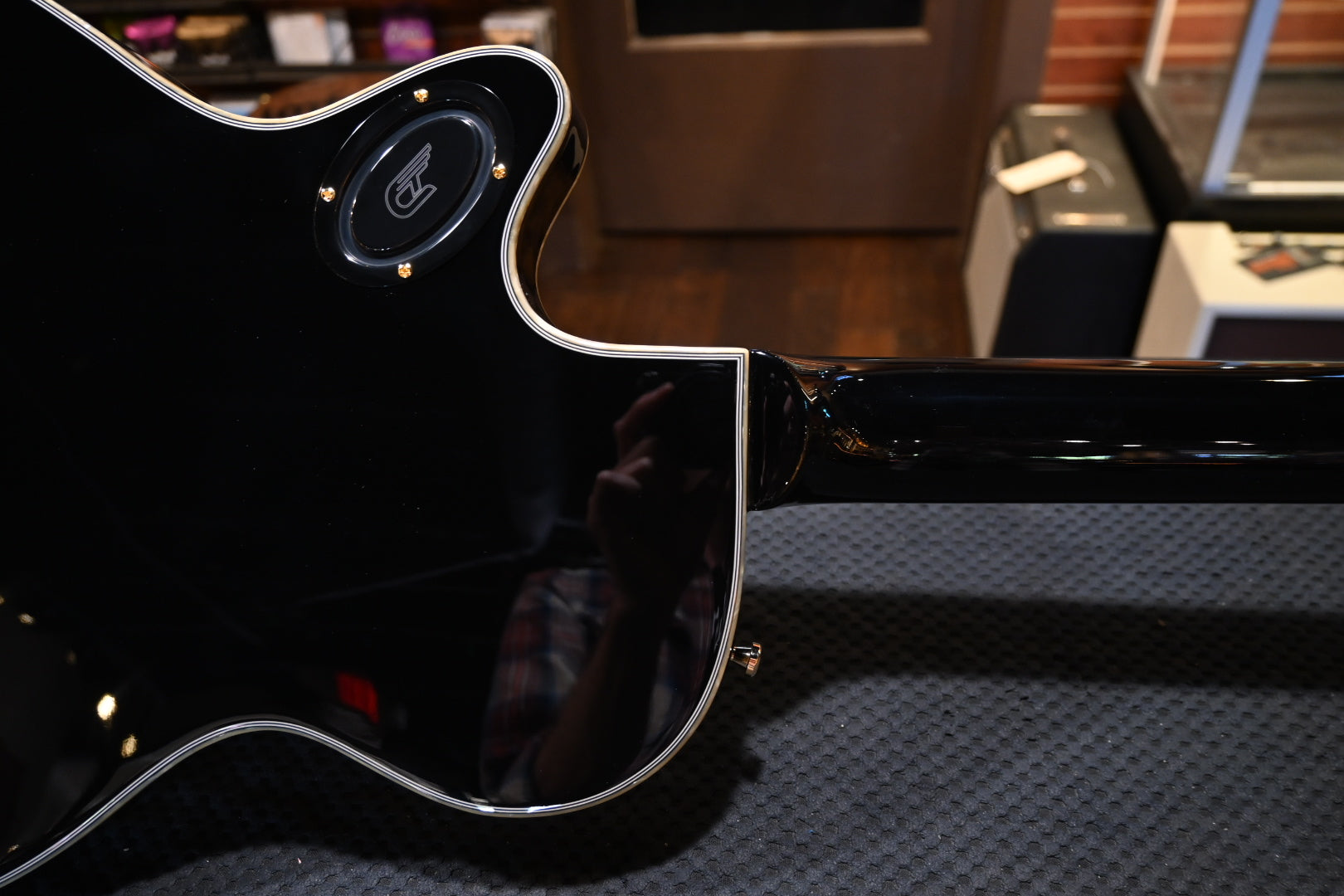 Duesenberg Starplayer TV Phonic - Black Guitar #0497 - Danville Music