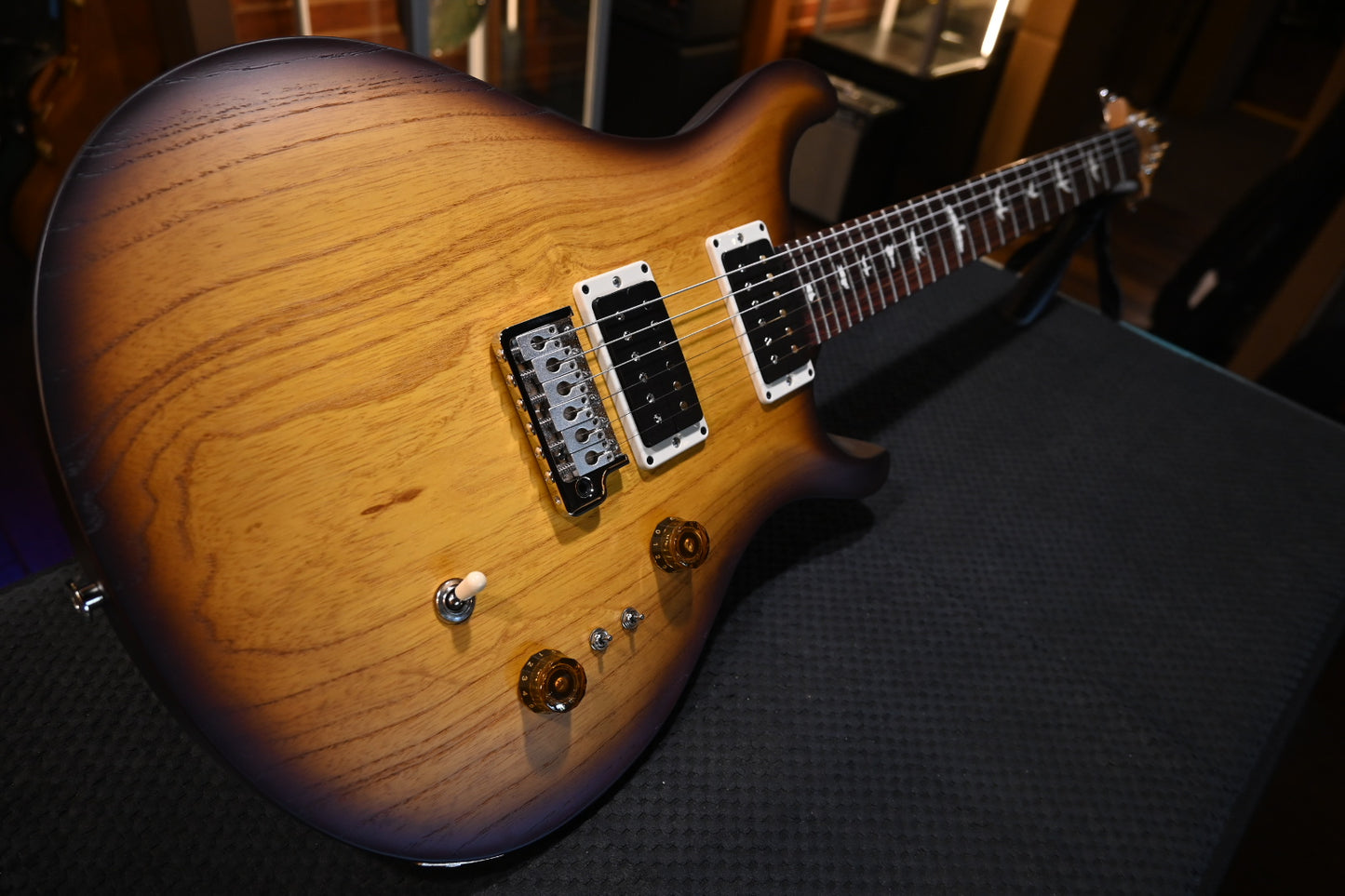 PRS CE 24-08 Swamp Ash Limited Edition - McCarty Tobacco Sunburst Satin Guitar #4988 - Danville Music