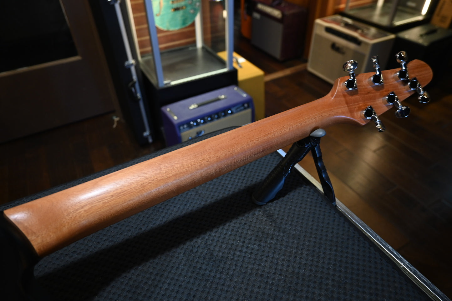 Powers Electric A-Type Select Quilt Maple PF42 CamTail - Ube Burst Guitar #B294 - Danville Music