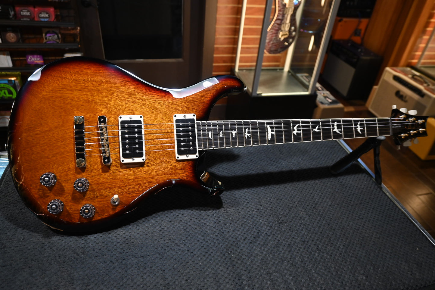 PRS Wood Library S2 McCarty 594 Thinline - Tri-Color Burst Guitar #6619