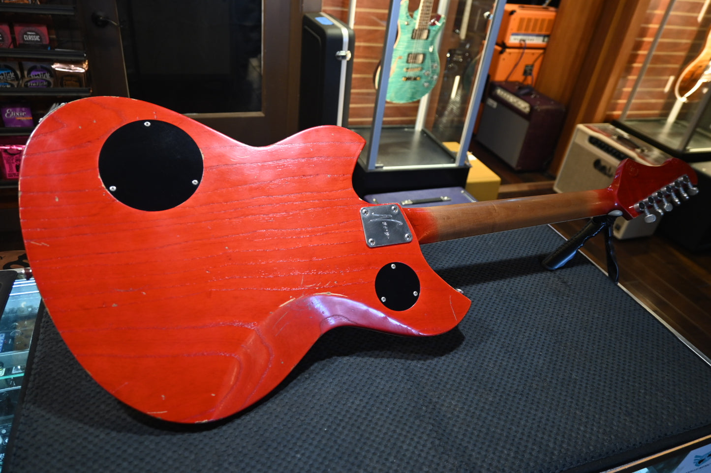 Novo Chambered Serus P2 Dealer Limited - Faded Tea Burst Guitar #5685