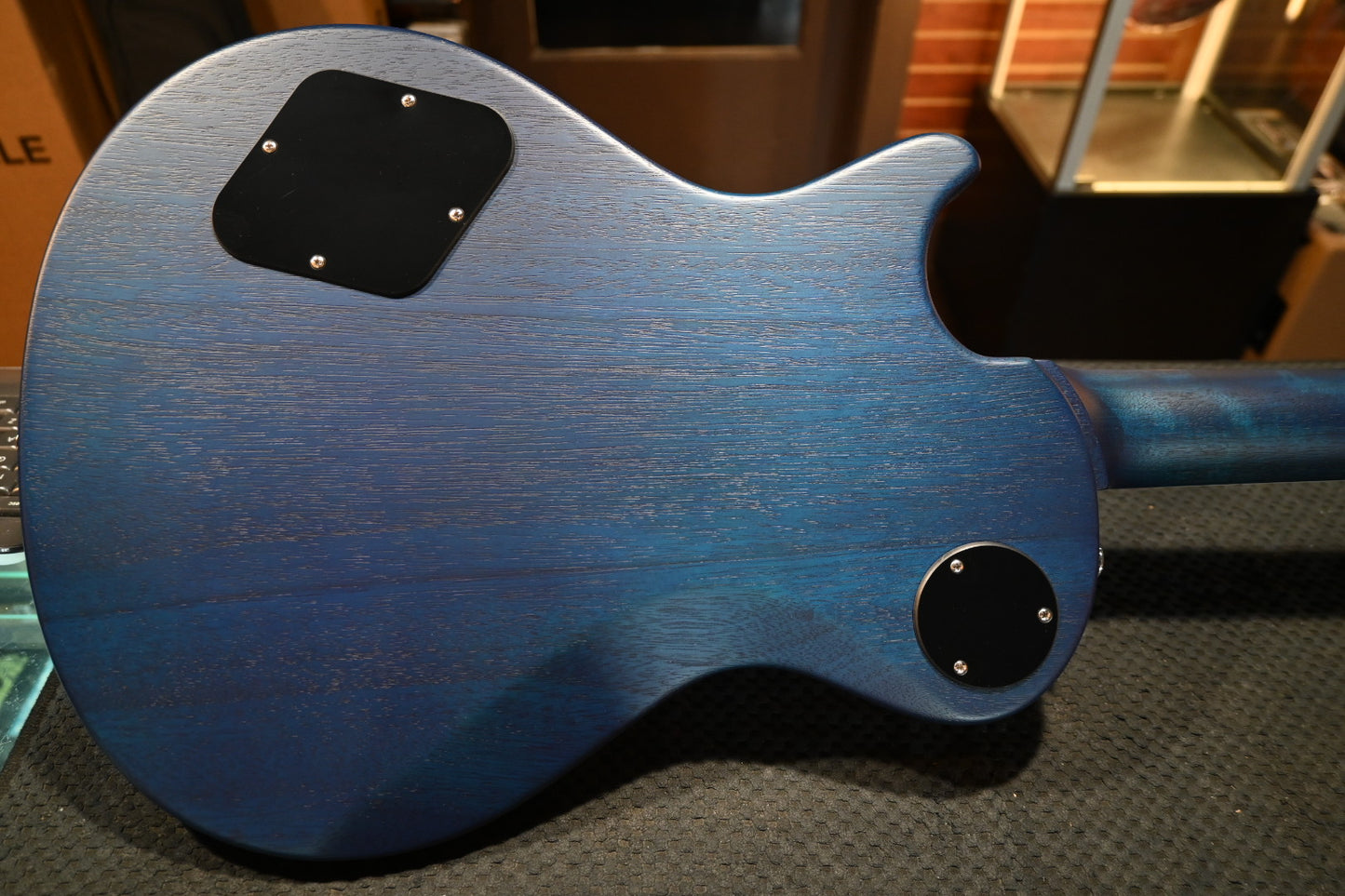 PRS Wood Library S2 McCarty SC 594 Single-Cut - Faded Grey Blue Burst Satin Guitar #8899