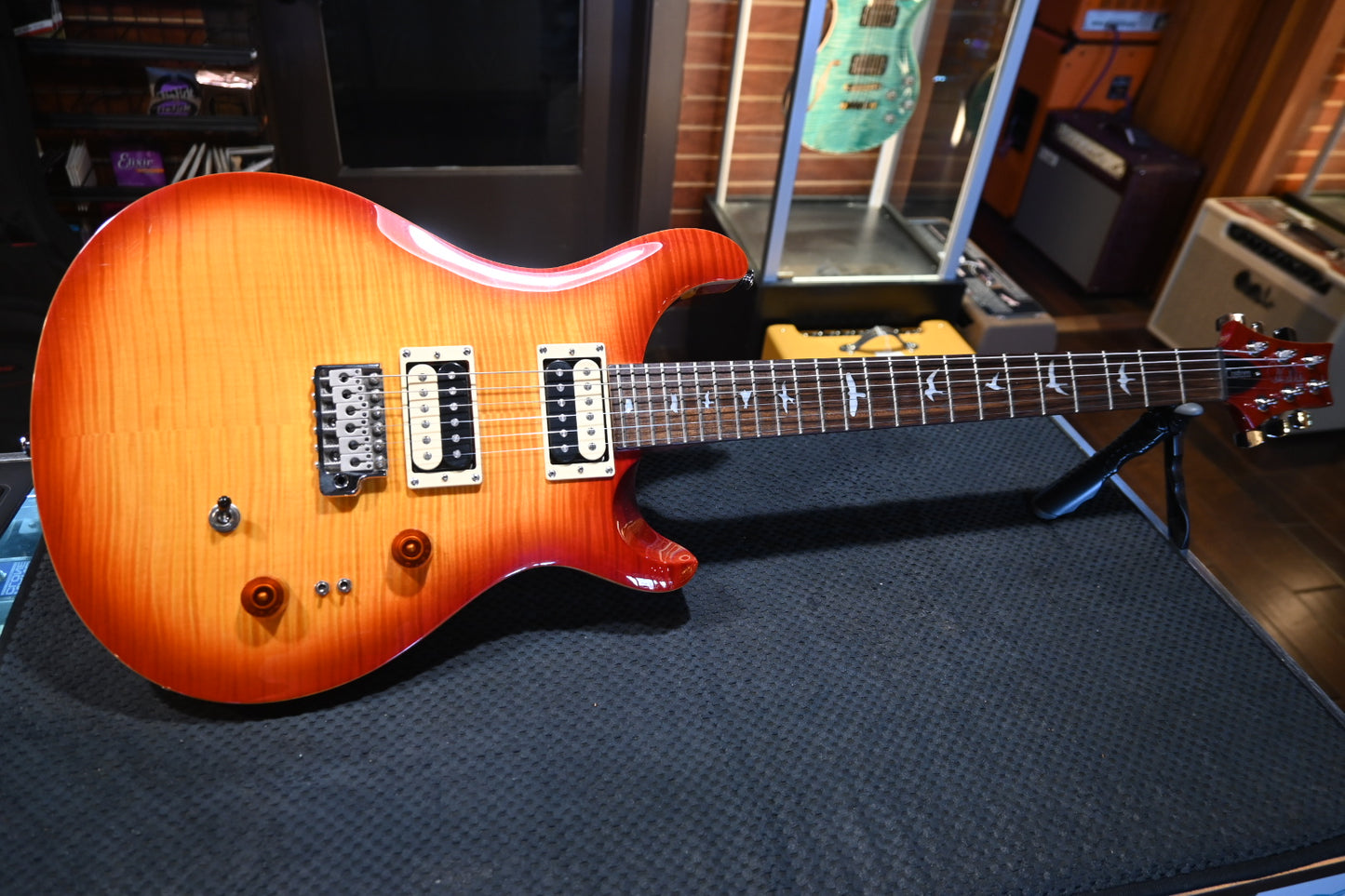PRS SE Custom 24-08 - Vintage Sunburst Guitar #9484 USED - Danville Music