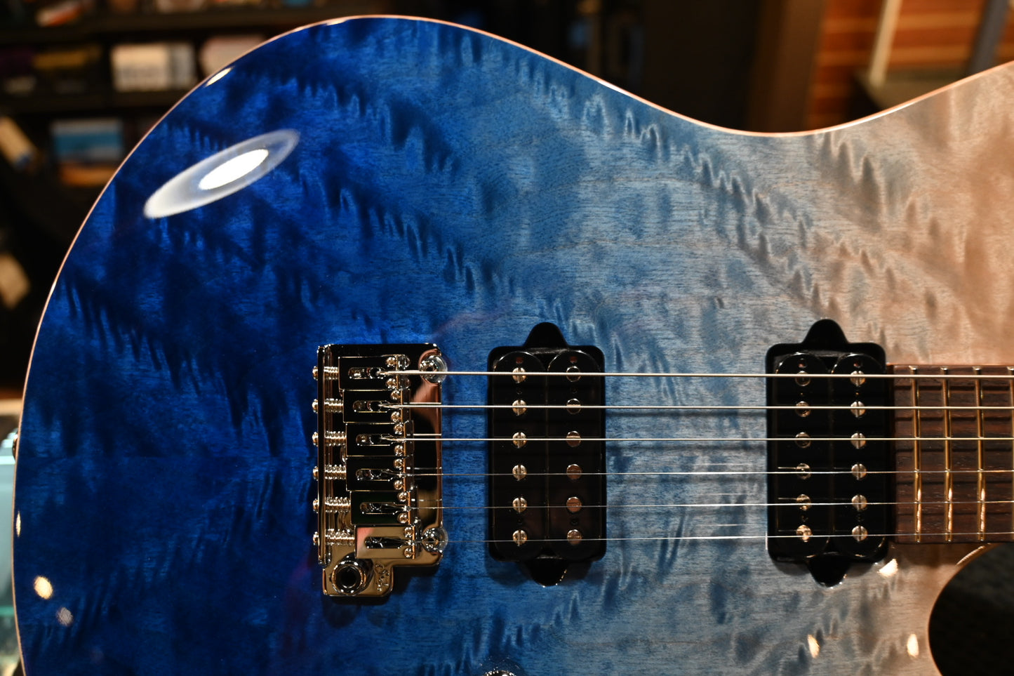 Suhr Modern Set Neck LE - Blue Fade Guitar #4888