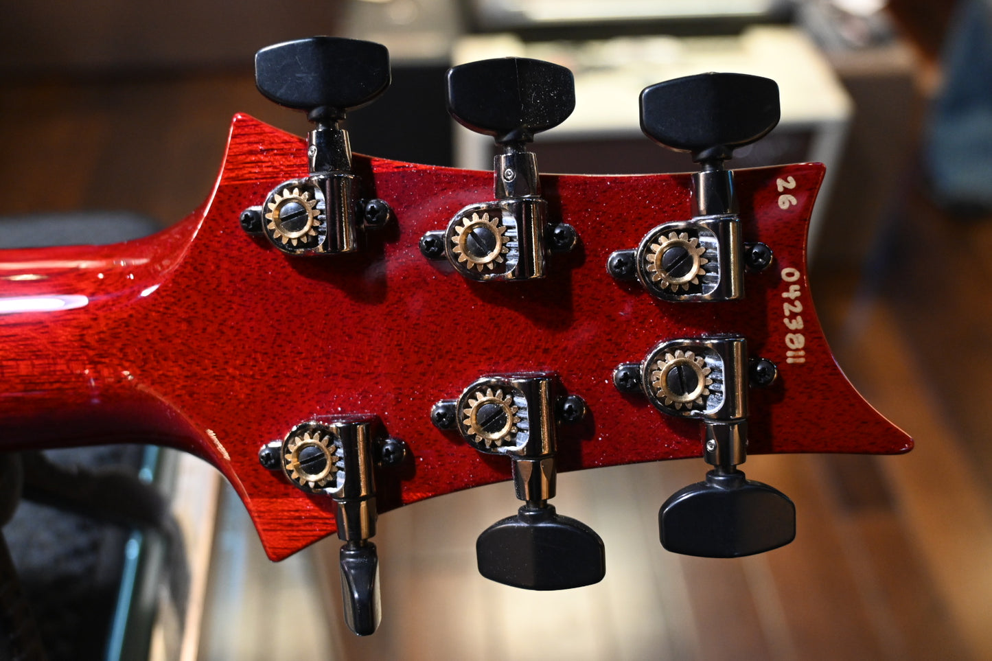 PRS Custom 24 Mango Limited Edition - Blood Orange Guitar #3811 - Danville Music