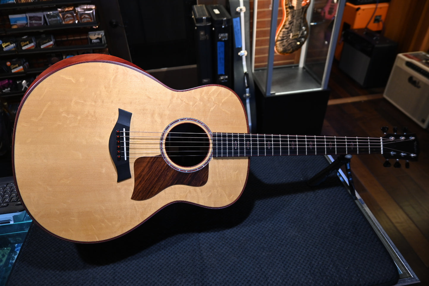 Taylor Custom GO Grand Orchestra Bearclaw Spruce/Indian Rosewood Catch #22 - Aged Toner Guitar #6094