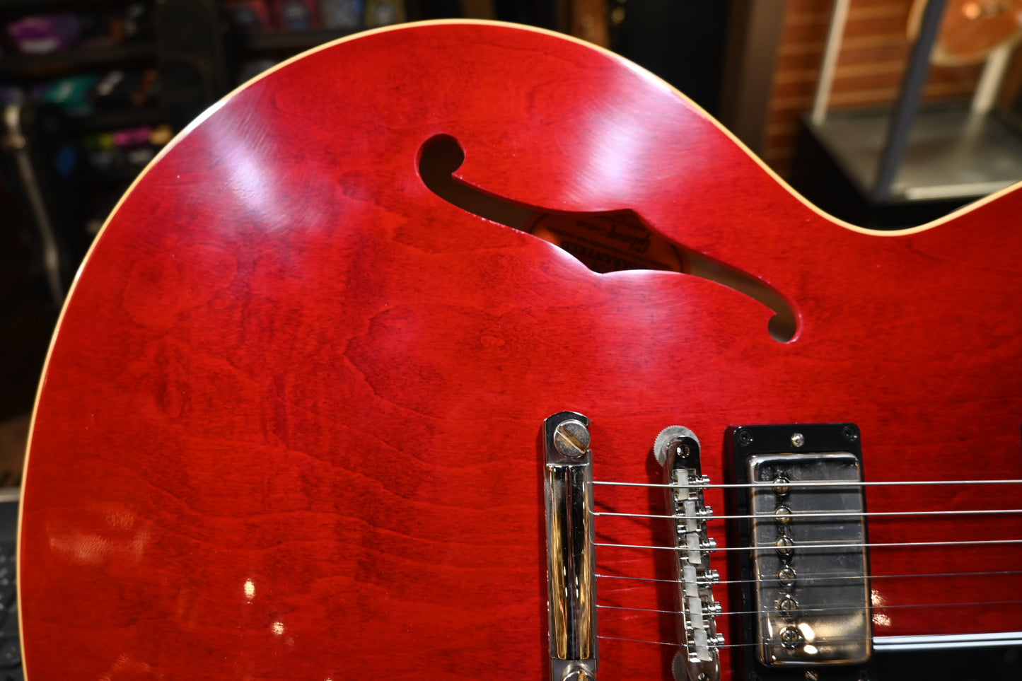 Gibson Custom Shop 1964 ES-335 Reissue Murphy Lab Ultra Light Aged - Sixties Cherry Guitar #0974