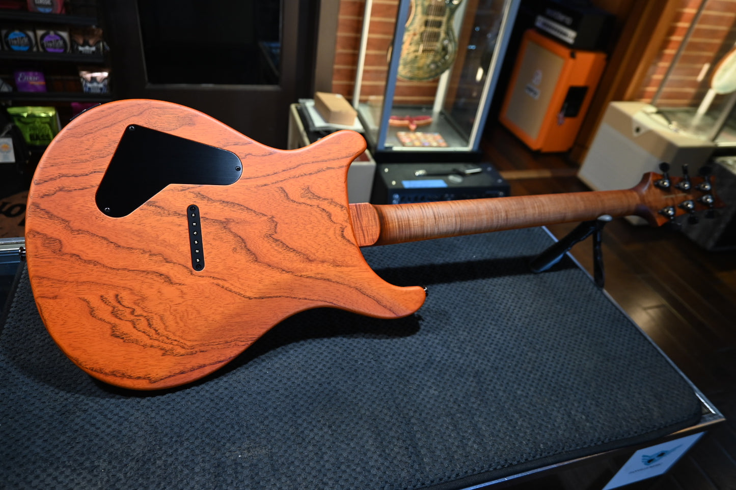 PRS Wood Library Holcomb 10-Top Quilt - Autumn Sky Satin Guitar #0524